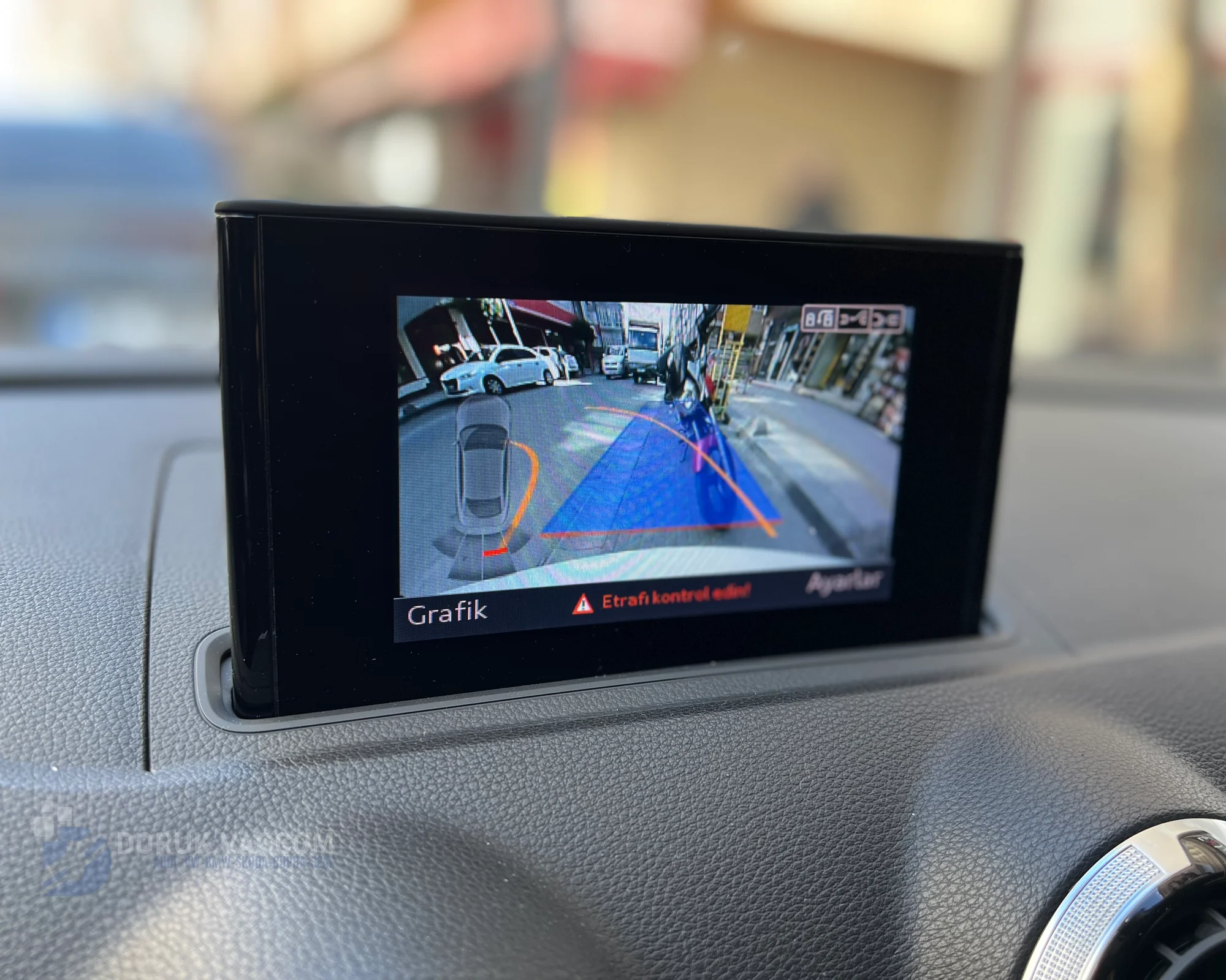 Audi A3 8V 2012-2020 GERİ GÖRÜŞ KAMERASI MONTAJI Montajı - Detay Görsel 1 -Doruk Vagcom