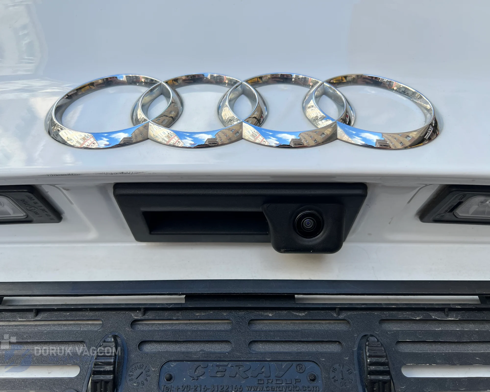 Audi A3 8V 2012-2020 GERİ GÖRÜŞ KAMERASI MONTAJI Montajı - Detay Görsel 5 -Doruk Vagcom