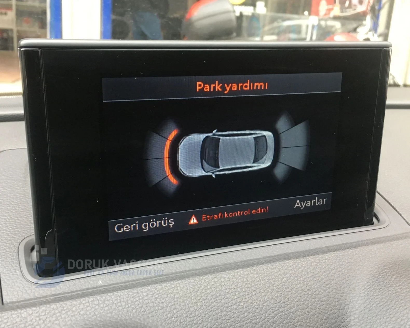 Audi A3 8V 2012-2020 PARK SENSÖRÜ MONTAJI Montajı - Detay Görsel 2 -Doruk Vagcom