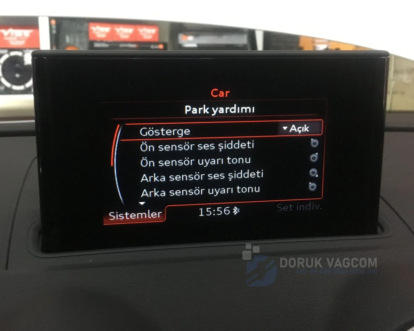Audi A3 8V 2012-2020 PARK SENSÖRÜ MONTAJI Montajı - Detay Görsel 8 -Doruk Vagcom