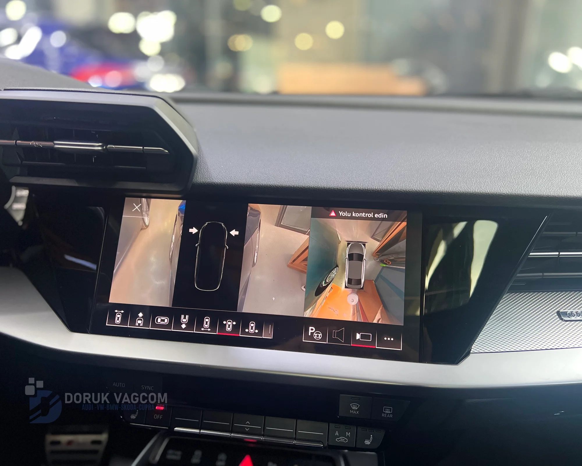 Audi A3 8Y 2021 360 ÇEVRE GÖRÜŞ KAMERA MONTAJI Montajı - Detay Görsel 2 -Doruk Vagcom