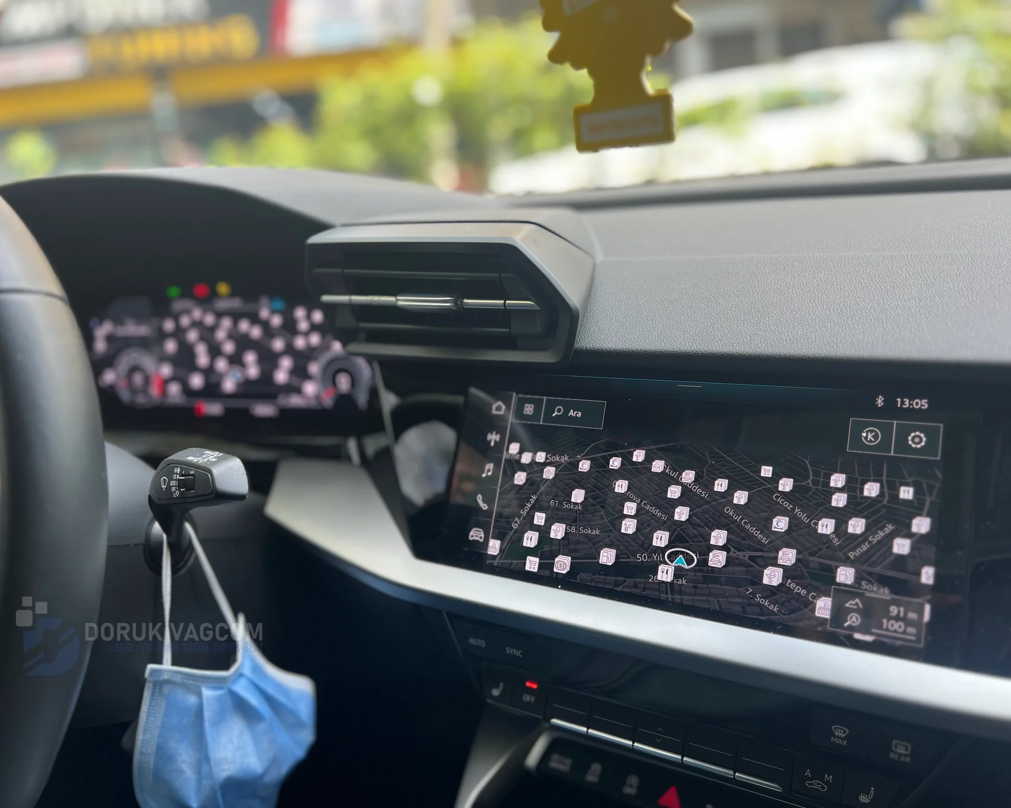 Audi A3 8Y 2020-2026 NAVİGASYON AKTİVASYONU Montajı - Detay Görsel 1 -Doruk Vagcom