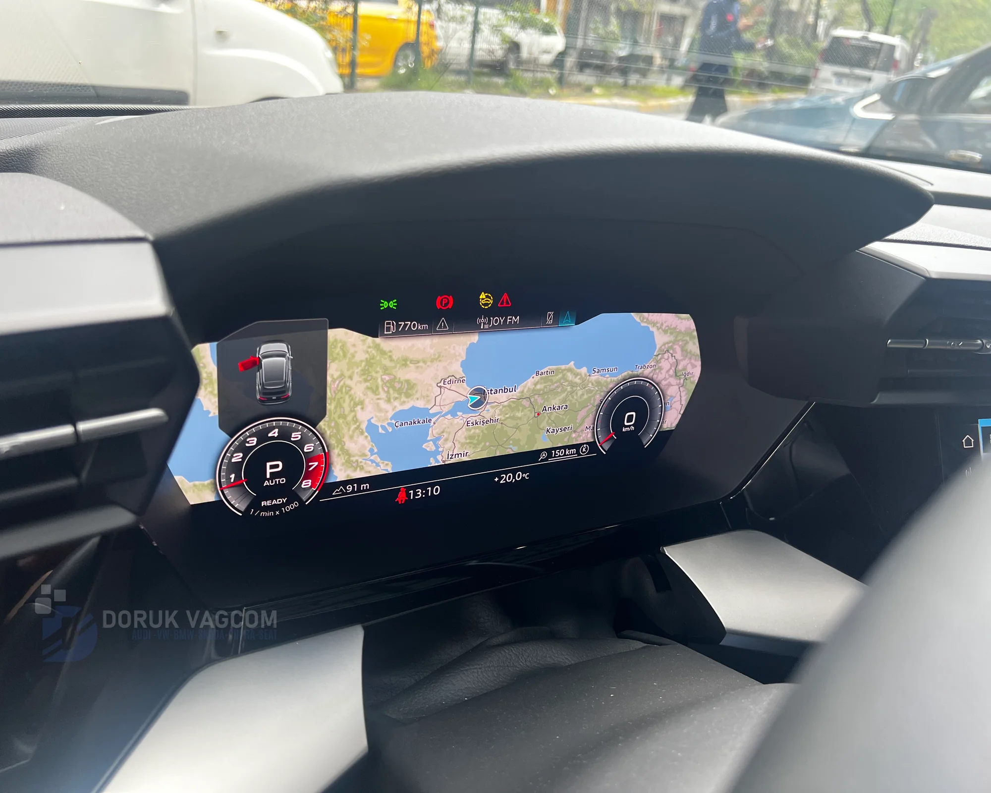 Audi A3 8Y 2020-2026 NAVİGASYON AKTİVASYONU Montajı - Detay Görsel 2 -Doruk Vagcom