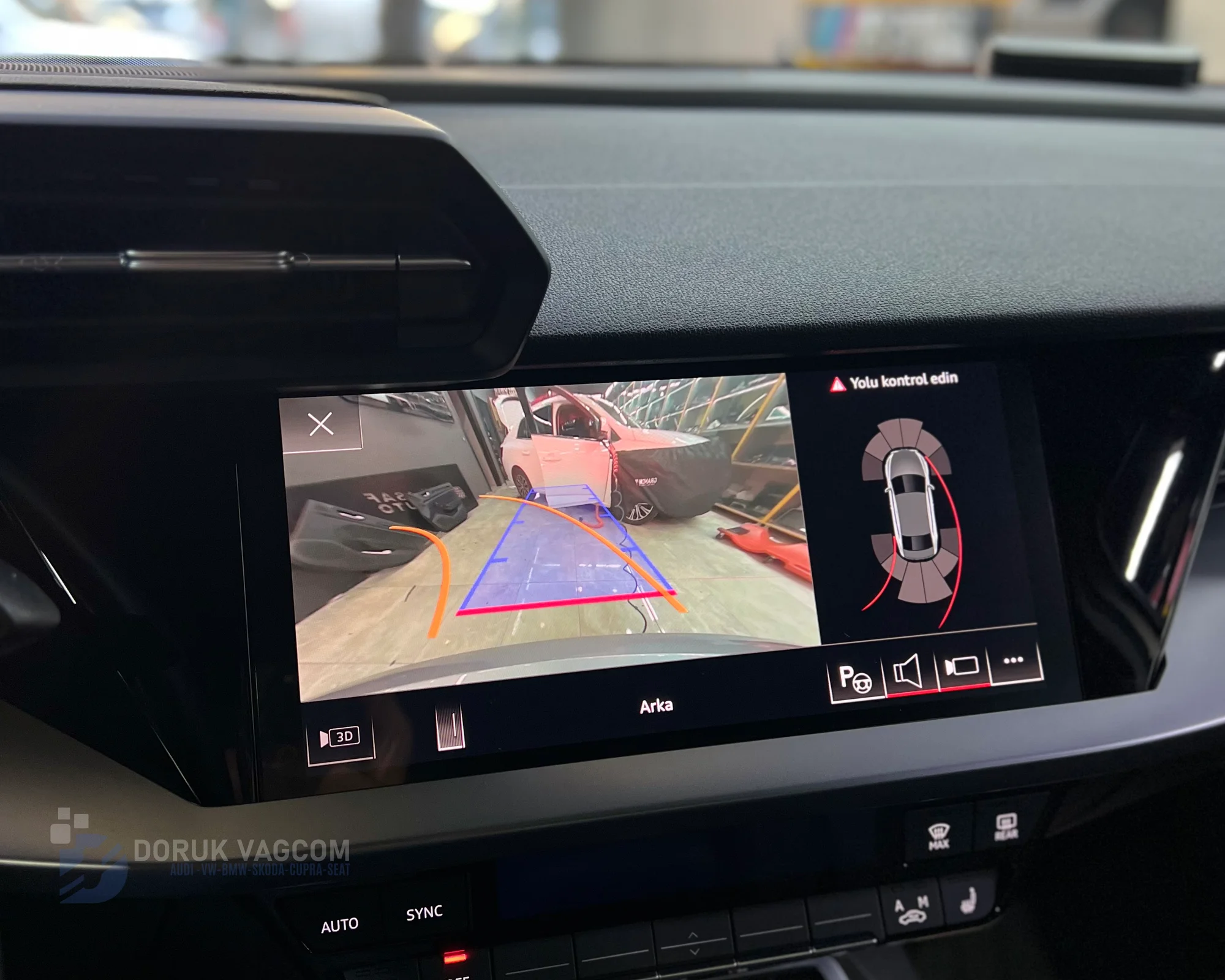 Audi A3 8Y 2026 GERİ GÖRÜŞ KAMERASI MONTAJI Montajı - Detay Görsel 1 -Doruk Vagcom