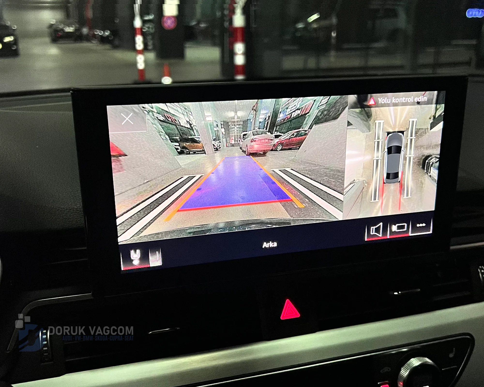 Audi A4 B9 2018 360 ÇEVRE GÖRÜŞ KAMERA MONTAJI Montajı - Detay Görsel 1 -Doruk Vagcom