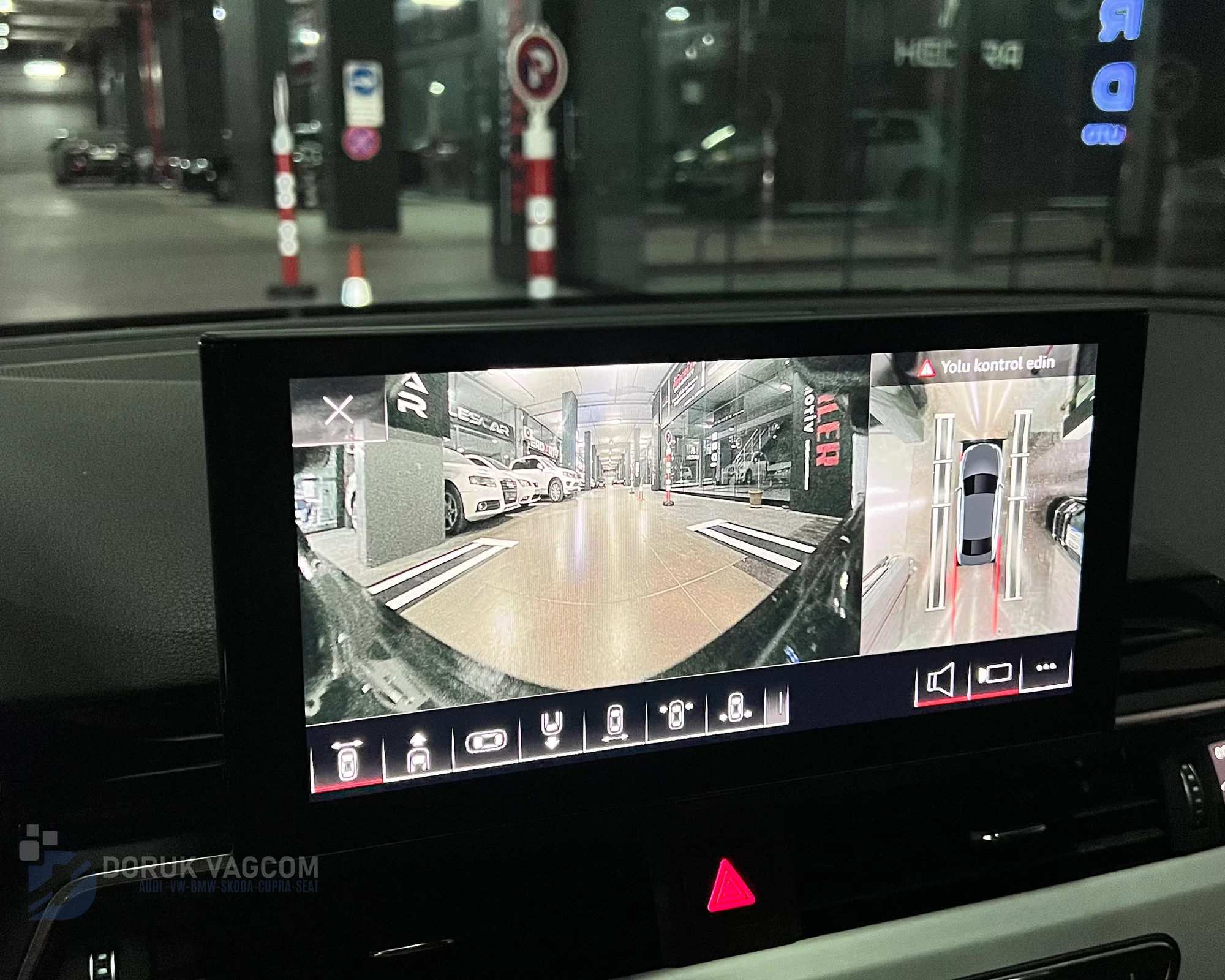 Audi A4 B9 2018 360 ÇEVRE GÖRÜŞ KAMERA MONTAJI Montajı - Detay Görsel 5 -Doruk Vagcom