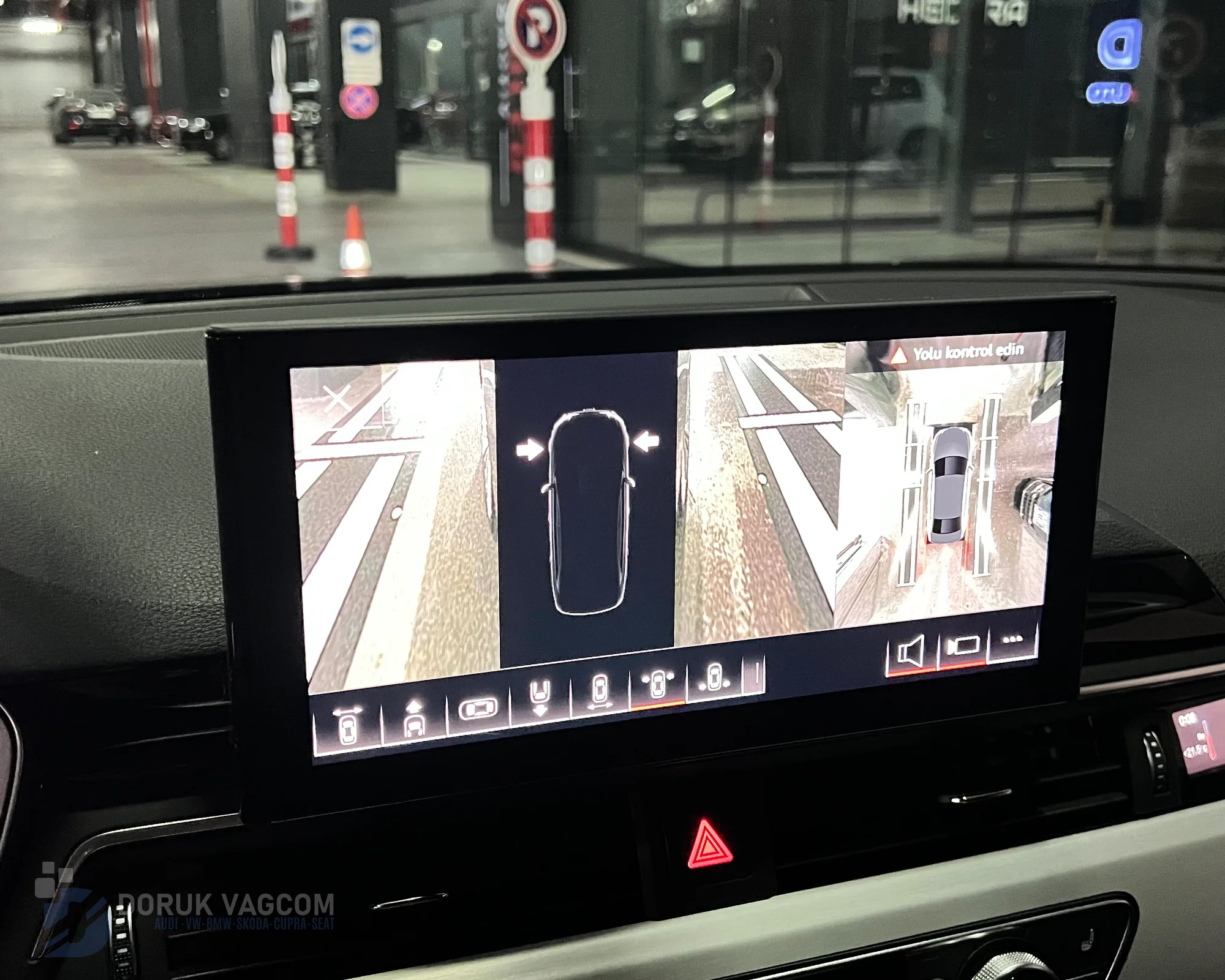 Audi A4 B9 2018 360 ÇEVRE GÖRÜŞ KAMERA MONTAJI Montajı - Detay Görsel 3 -Doruk Vagcom