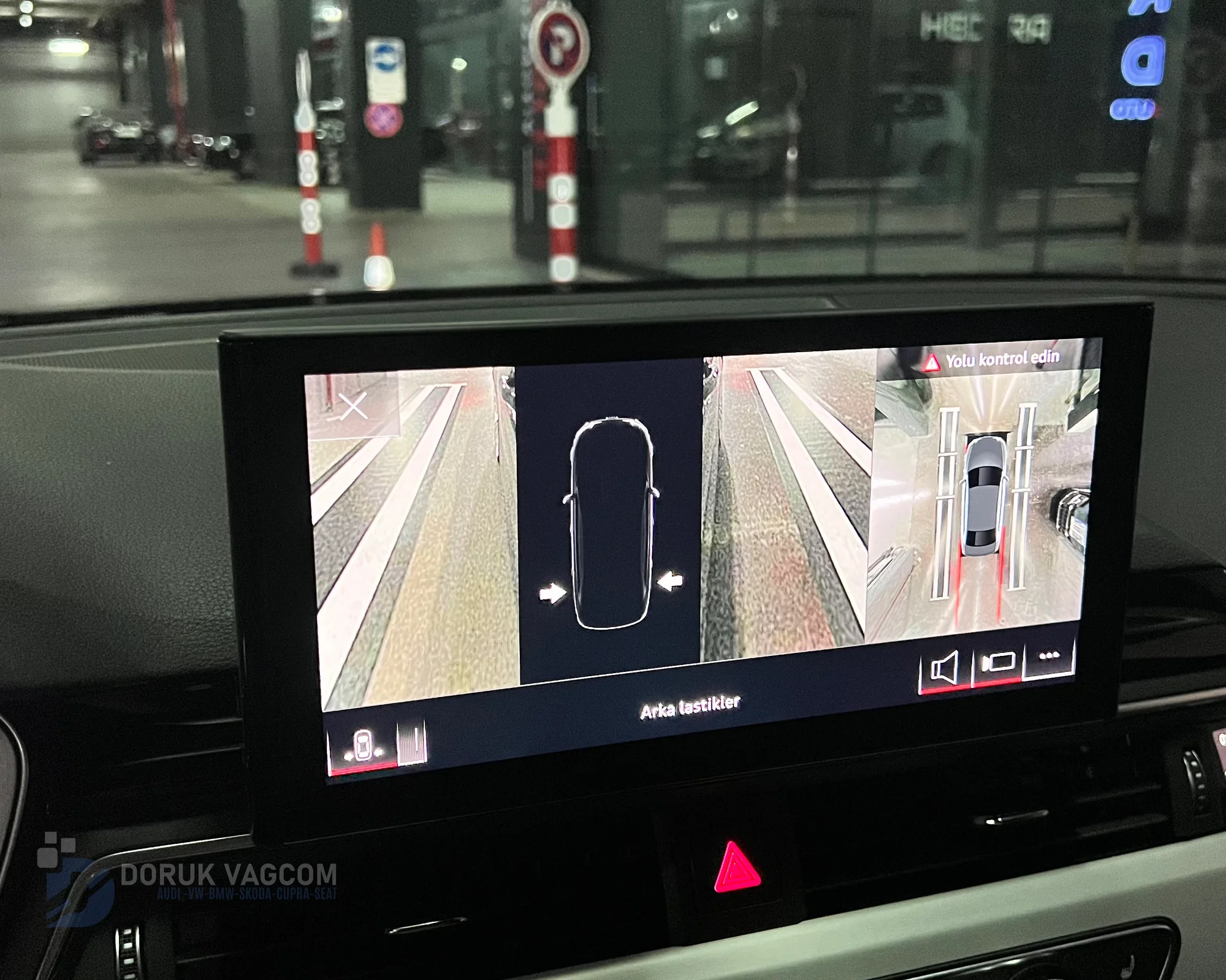 Audi A4 B9 2018 360 ÇEVRE GÖRÜŞ KAMERA MONTAJI Montajı - Detay Görsel 4 -Doruk Vagcom