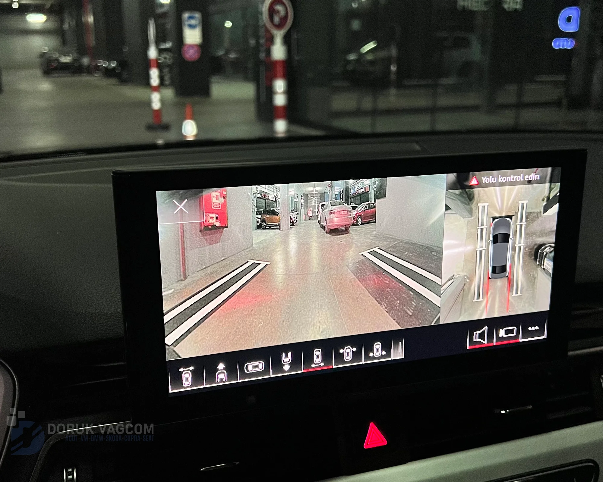 Audi A4 B9 2018 360 ÇEVRE GÖRÜŞ KAMERA MONTAJI Montajı - Detay Görsel 2 -Doruk Vagcom