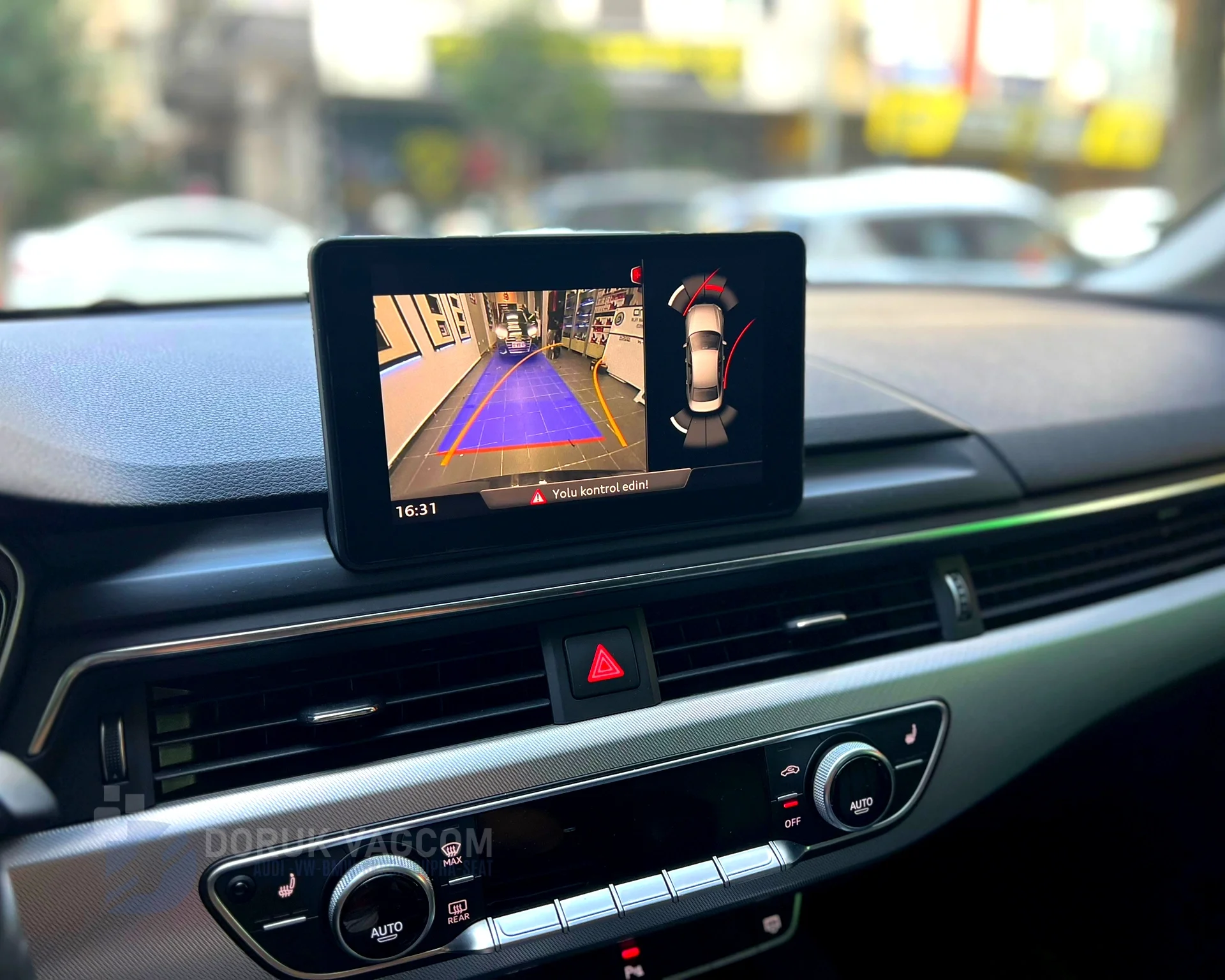 Audi A4 B9 2015 GERİ GÖRÜŞ KAMERASI MONTAJI Montajı - Detay Görsel 2 -Doruk Vagcom