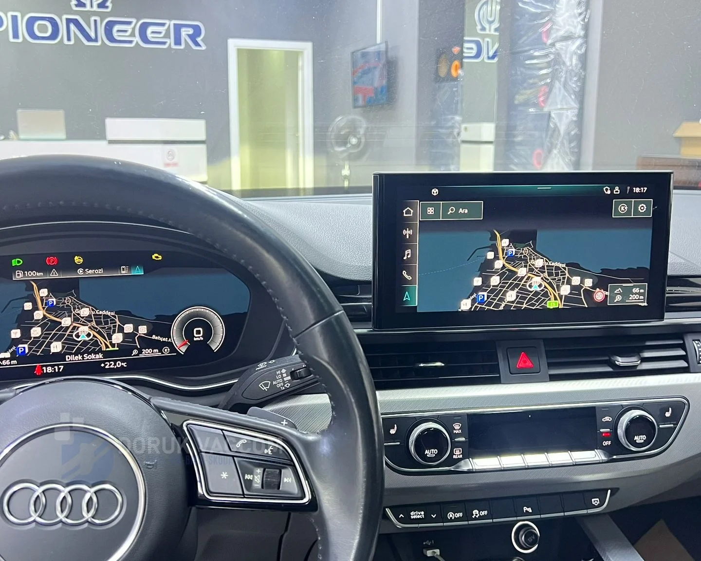 Audi A4 B9 2015 NAVİGASYON AKTİVASYONU Montajı - Detay Görsel 4 -Doruk Vagcom