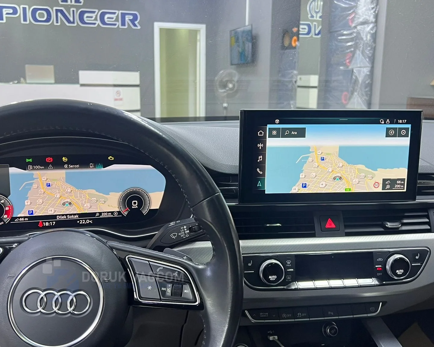 Audi A4 B9 2015 NAVİGASYON AKTİVASYONU Montajı - Detay Görsel 3 -Doruk Vagcom