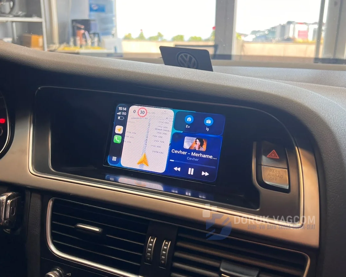 Audi A4 B8 2012 CARPLAY AKTİVASYONU Montajı - Detay Görsel 2 -Doruk Vagcom