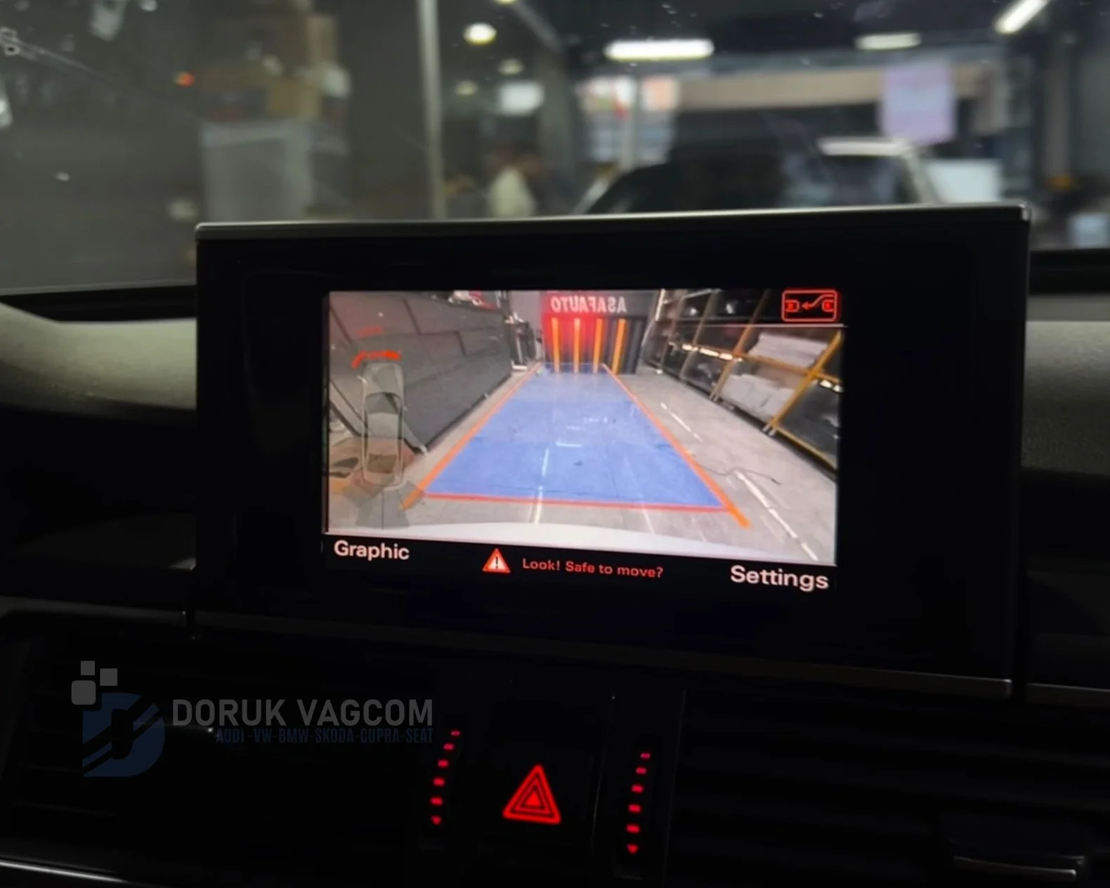 Audi A6 C7 (2011-2018) Audi A6 C7 (2011-2014) Geri Görüş Kamerası Montajı Navigasyon Multimedya Montajı