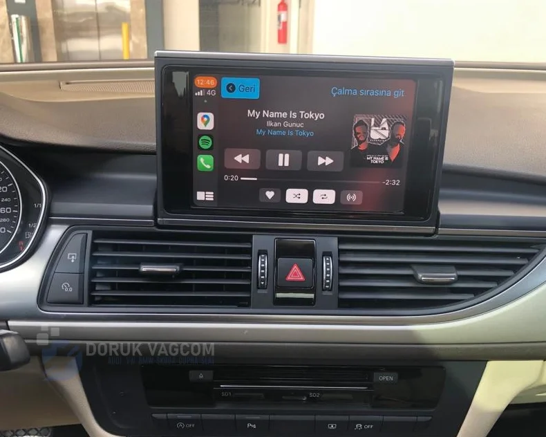 Audi A6 C7 2011-2018 CARPLAY AKTİVASYONU Montajı - Detay Görsel 7 -Doruk Vagcom