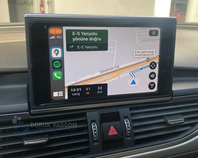 Audi A6 C7 2011-2018 CARPLAY AKTİVASYONU Montajı - Detay Görsel 1 -Doruk Vagcom