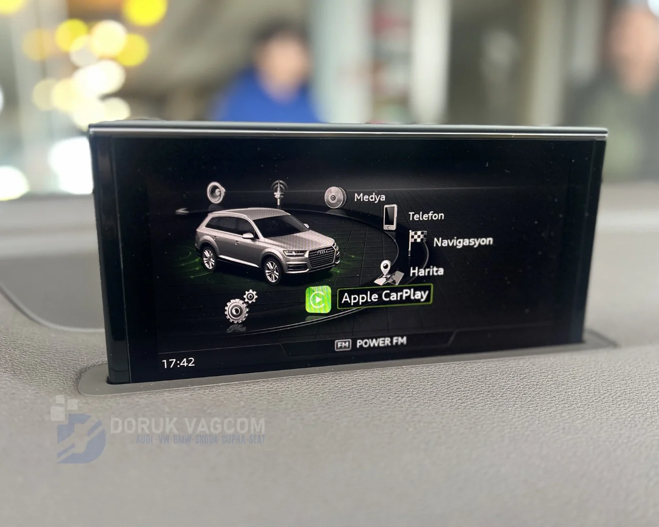 Audi Q7 4M 2015-2026 CARPLAY AKTİVASYONU Montajı - Detay Görsel 2 -Doruk Vagcom