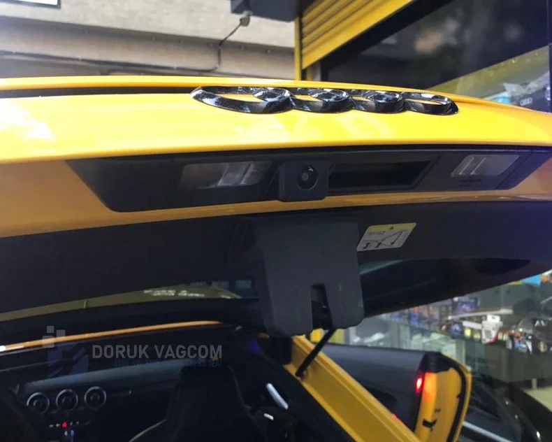 Audi TT 8S 2014 GERİ GÖRÜŞ KAMERASI MONTAJI Montajı - Detay Görsel 2 -Doruk Vagcom