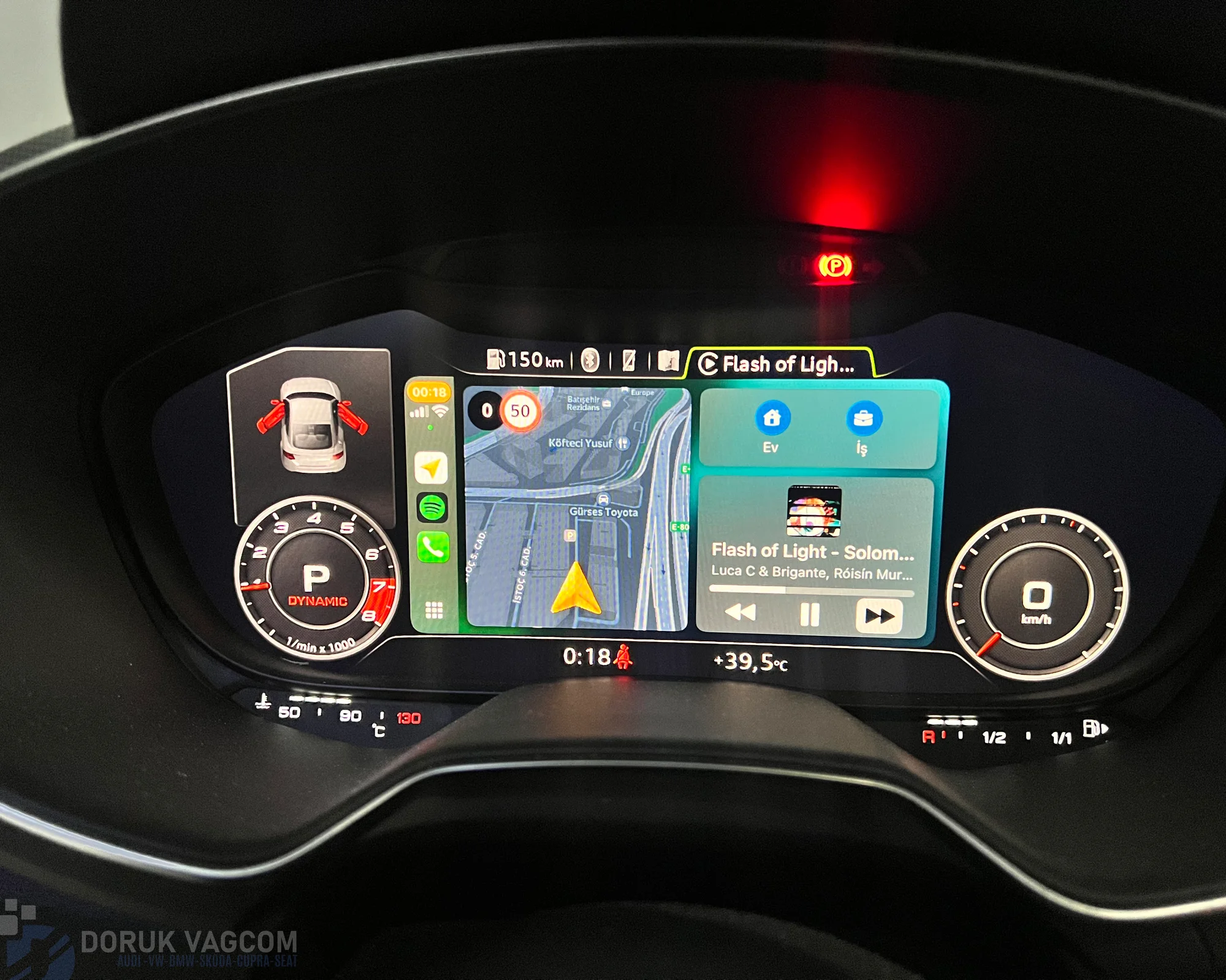 Audi TT 8S 2014-2023 CARPLAY AKTİVASYONU Montajı - Detay Görsel 1 -Doruk Vagcom