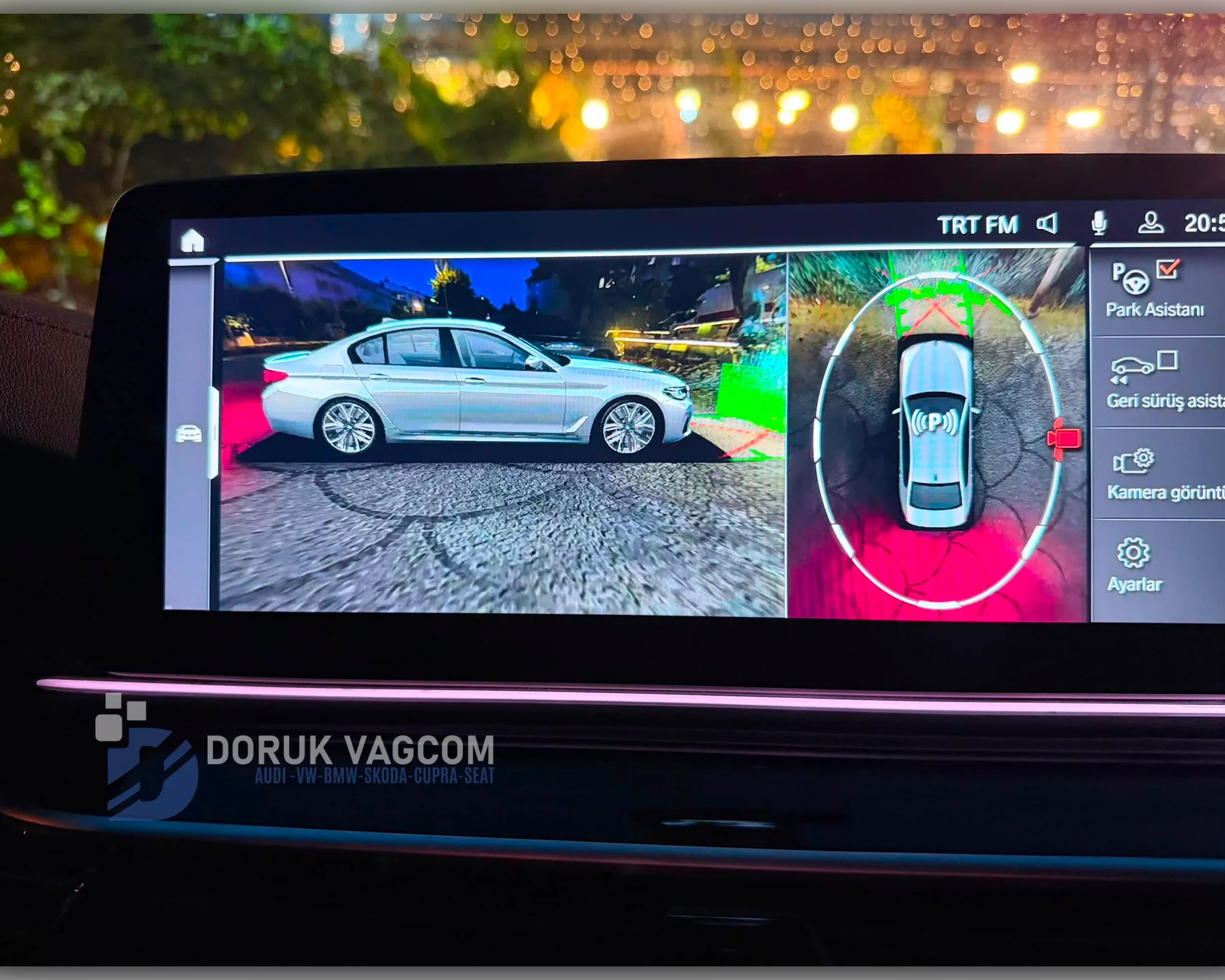Bmw G20 3-Serisi (2017-2026) BMW 3 Serisi G20 360 Çevre Görüş Kamerası Montajı ve Kodlama Navigasyon Multimedya Montajı