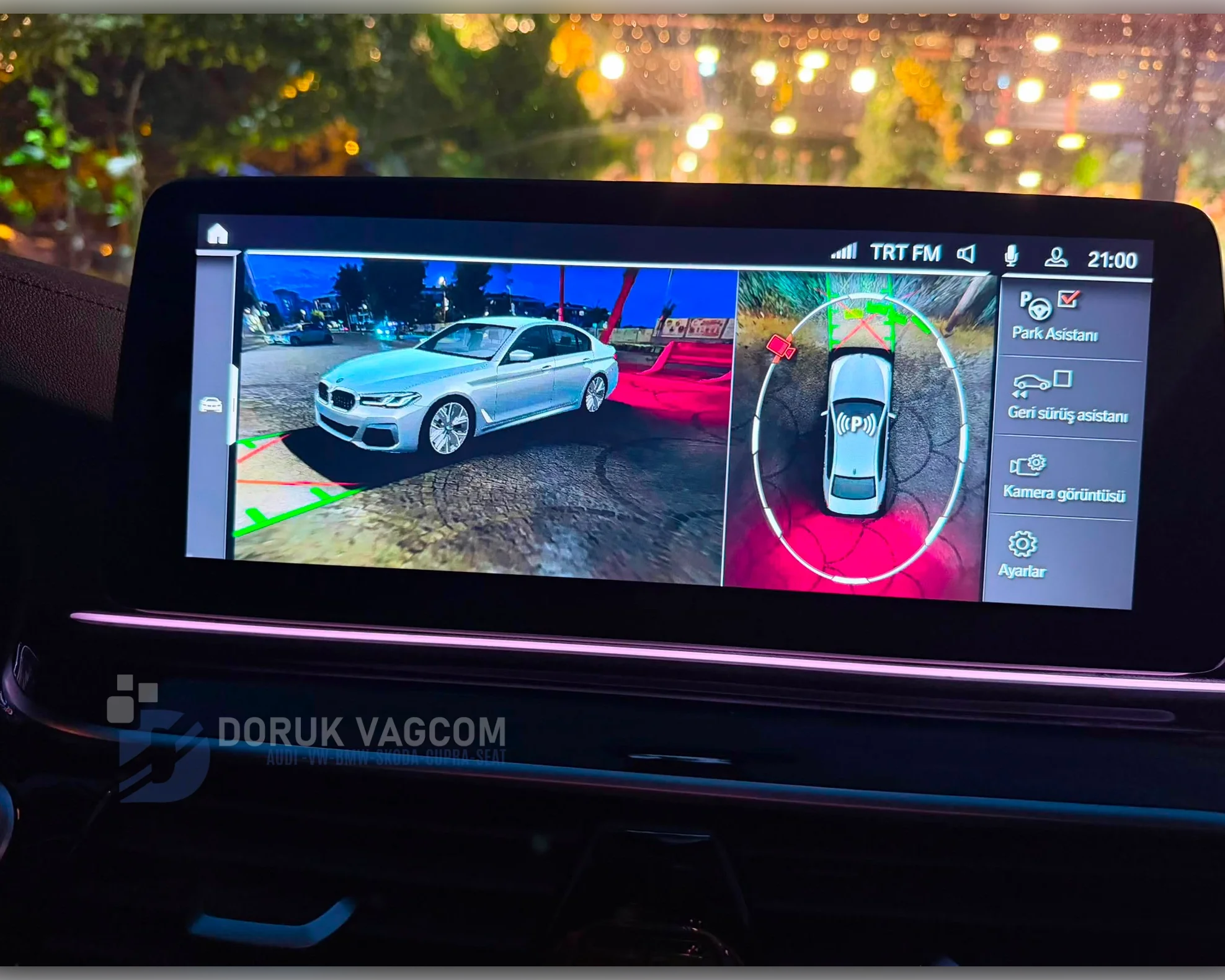 Bmw G20 3-Serisi 2019 360 ÇEVRE GÖRÜŞ KAMERA MONTAJI Montajı - Detay Görsel 1 -Doruk Vagcom