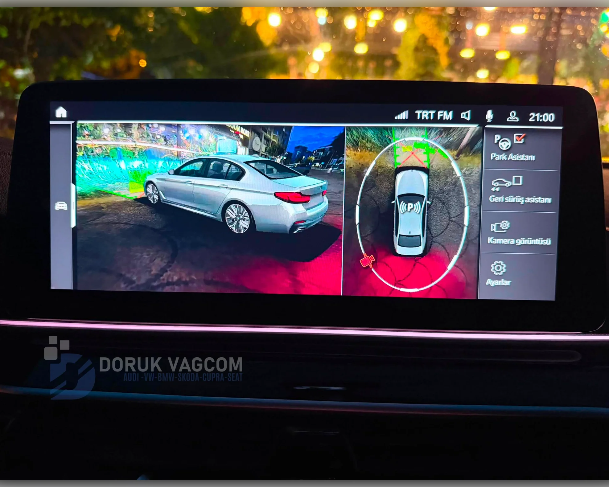 Bmw G20 3-Serisi 2019 360 ÇEVRE GÖRÜŞ KAMERA MONTAJI Montajı - Detay Görsel 4 -Doruk Vagcom