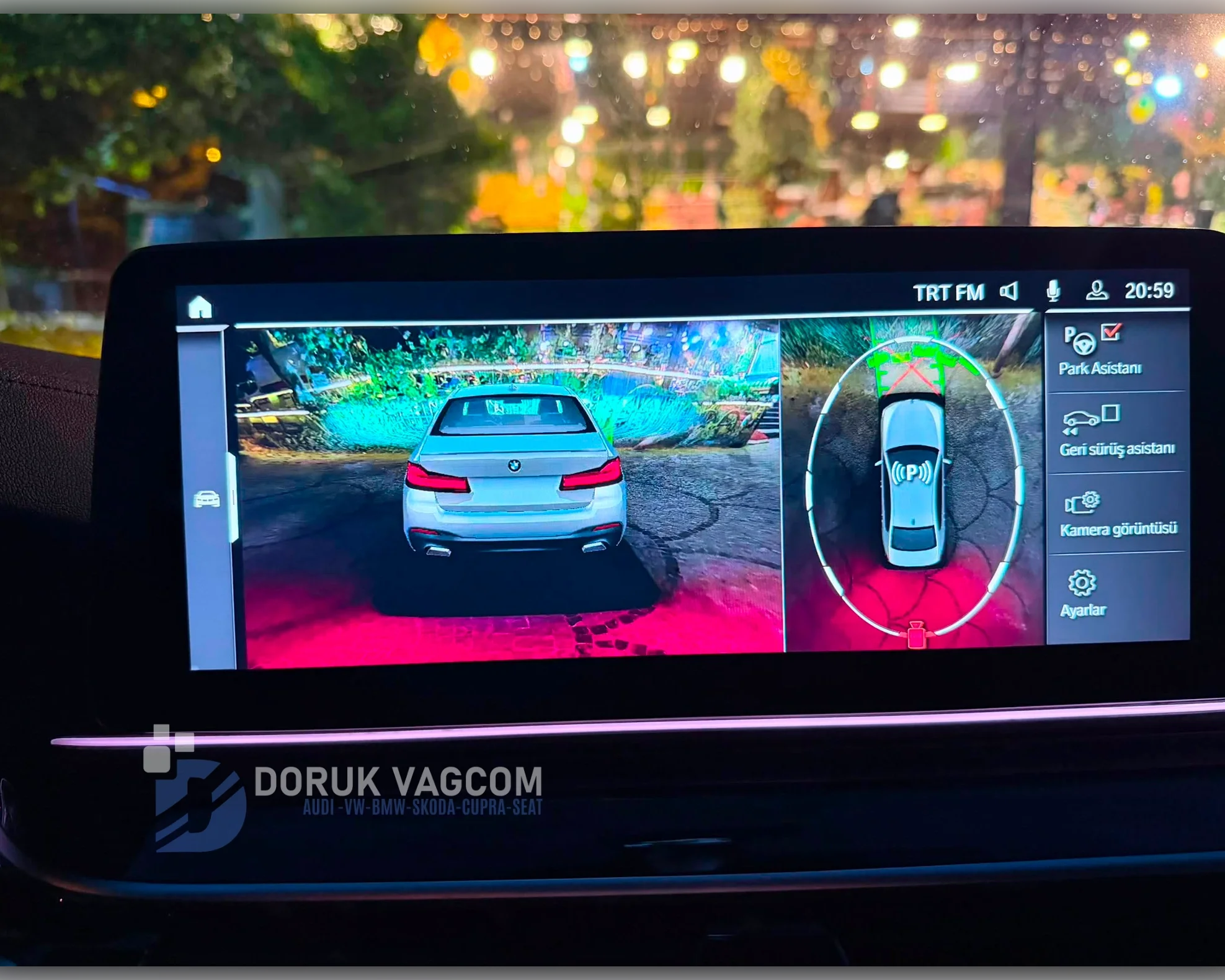 Bmw G20 3-Serisi 2019 360 ÇEVRE GÖRÜŞ KAMERA MONTAJI Montajı - Detay Görsel 2 -Doruk Vagcom