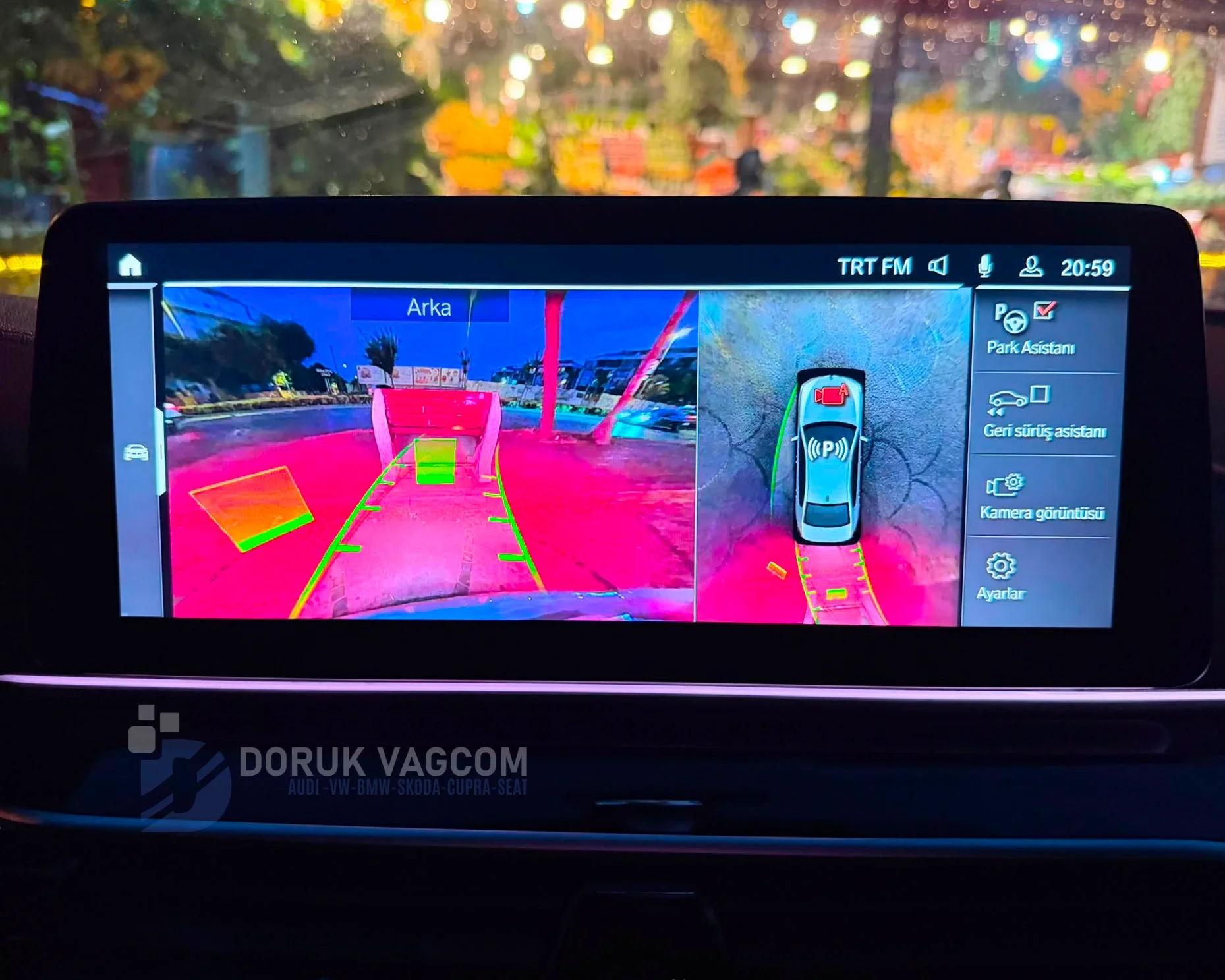 Bmw G20 3-Serisi 2019 360 ÇEVRE GÖRÜŞ KAMERA MONTAJI Montajı - Detay Görsel 7 -Doruk Vagcom