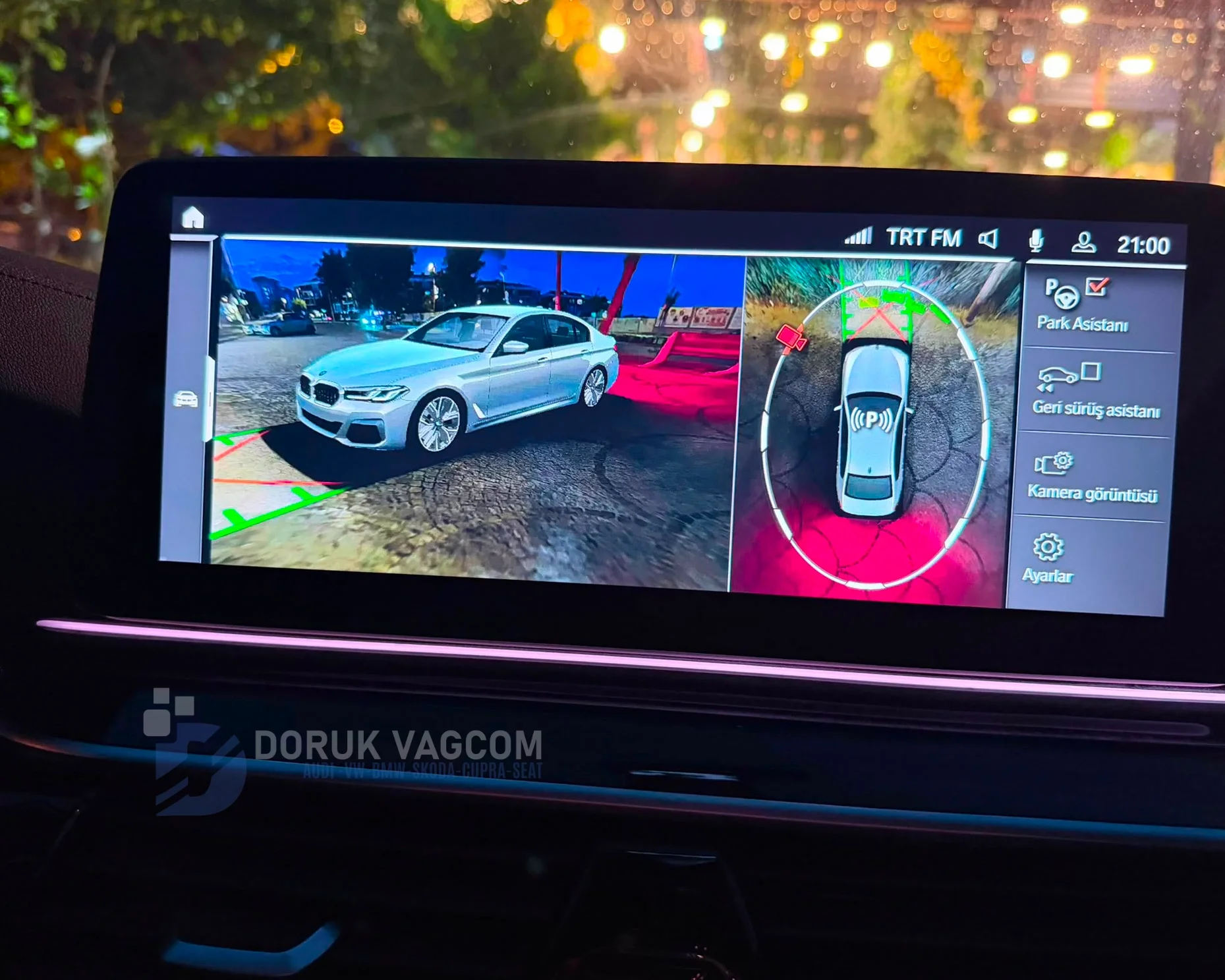 Bmw G30 5-Serisi 2017-2026 360 ÇEVRE GÖRÜŞ KAMERA MONTAJI Montajı - Detay Görsel 6 -Doruk Vagcom