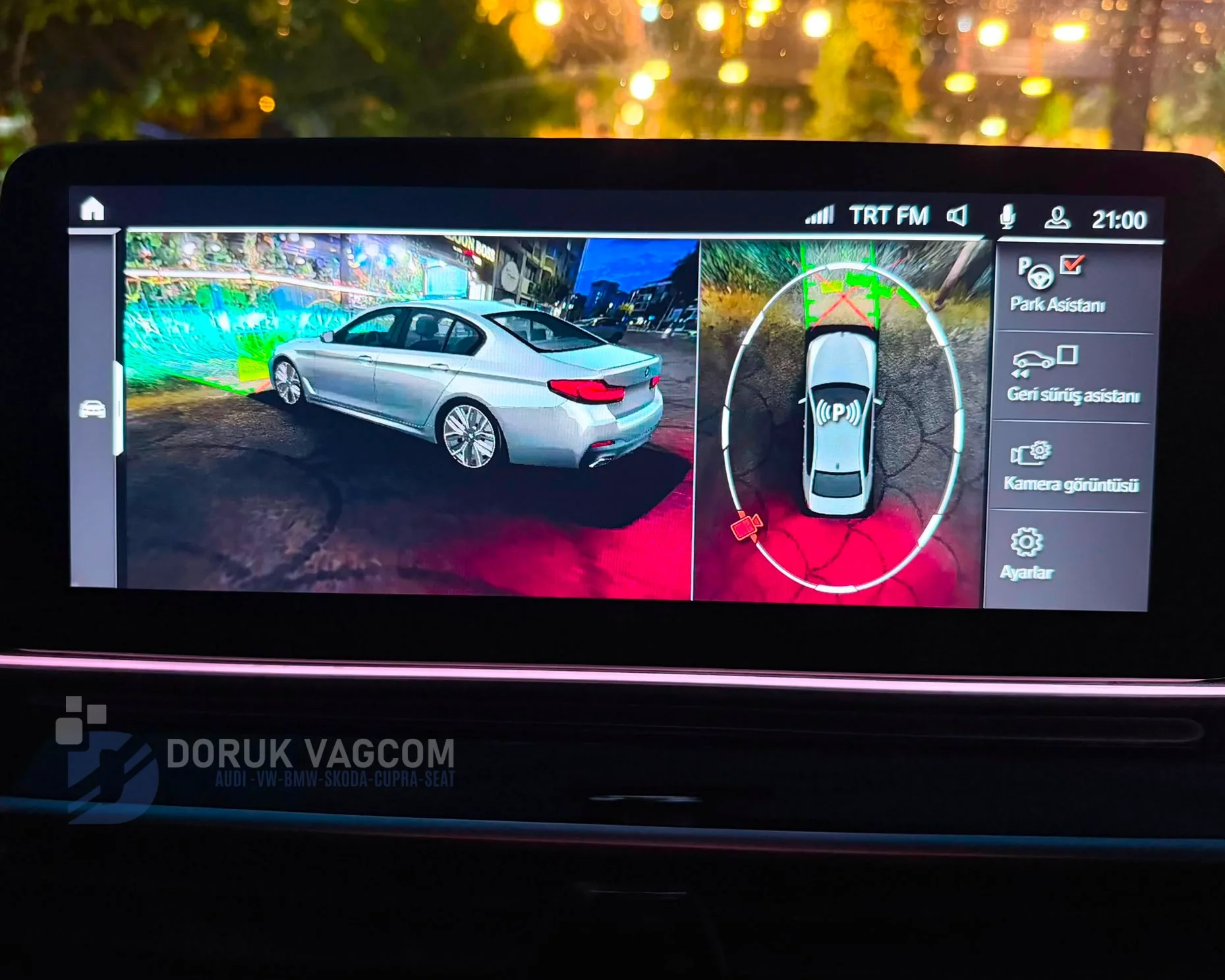Bmw G30 5-Serisi 2017-2026 360 ÇEVRE GÖRÜŞ KAMERA MONTAJI Montajı - Detay Görsel 3 -Doruk Vagcom