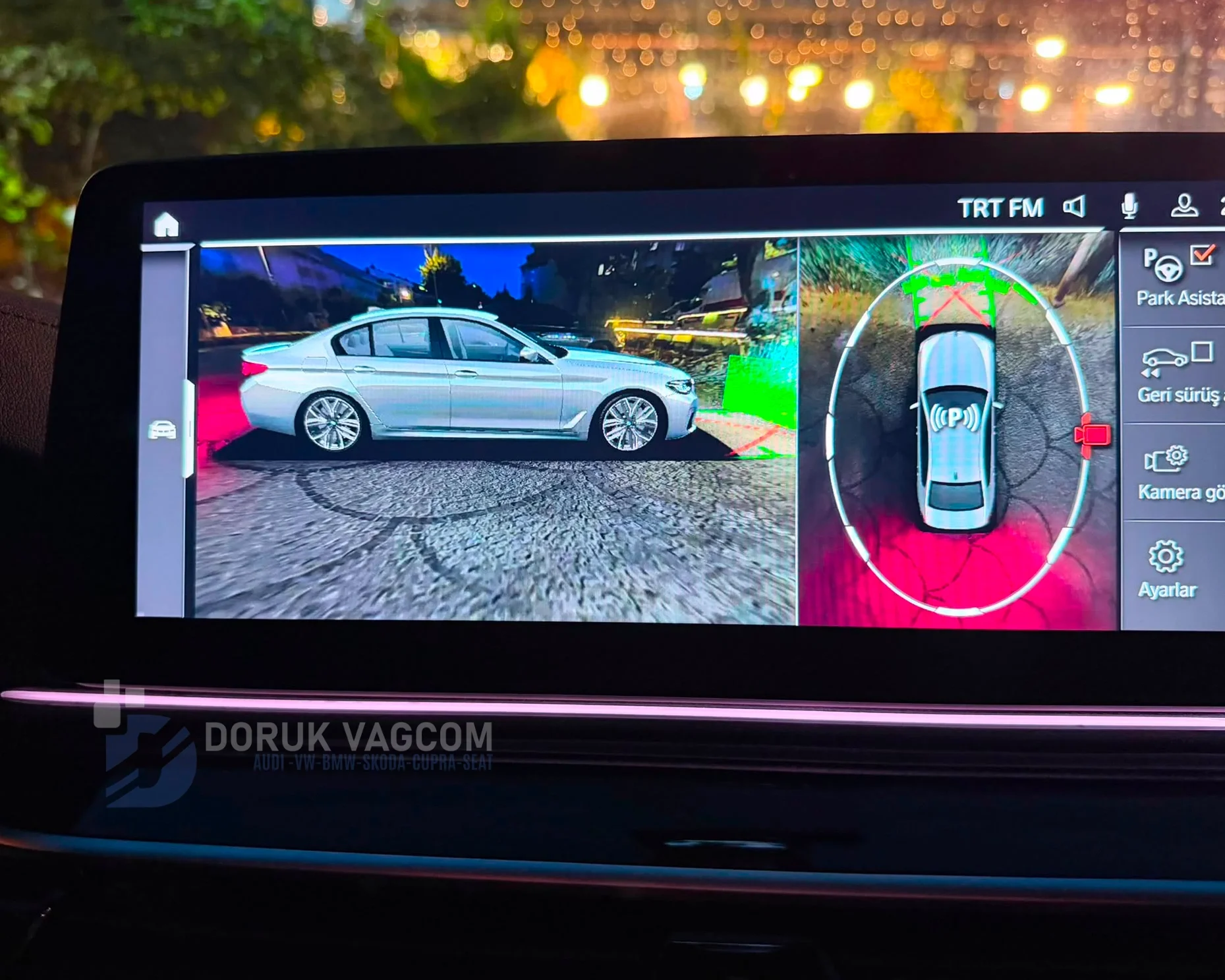 Bmw G30 5-Serisi 2017-2026 360 ÇEVRE GÖRÜŞ KAMERA MONTAJI Montajı - Detay Görsel 7 -Doruk Vagcom