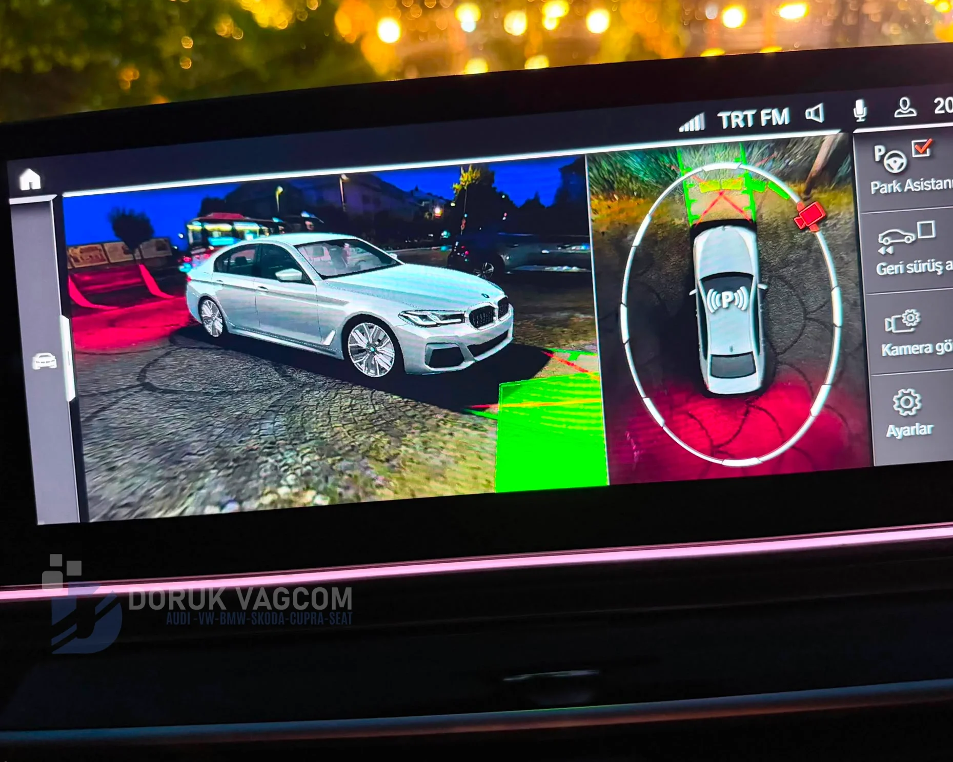 Bmw G30 5-Serisi 2017-2026 360 ÇEVRE GÖRÜŞ KAMERA MONTAJI Montajı - Detay Görsel 1 -Doruk Vagcom