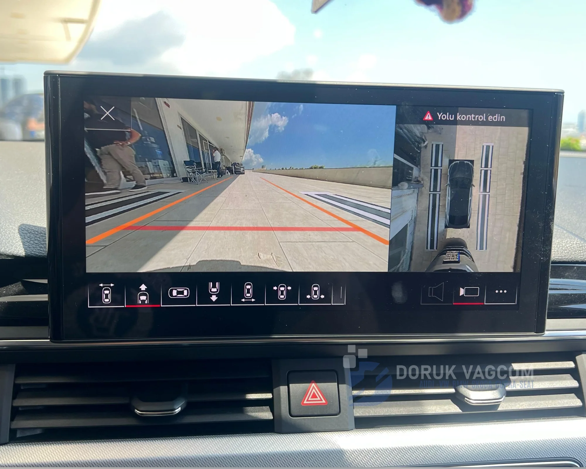 Audi A5 F5 2016 360 ÇEVRE GÖRÜŞ KAMERA MONTAJI Montajı - Detay Görsel 7 -Doruk Vagcom