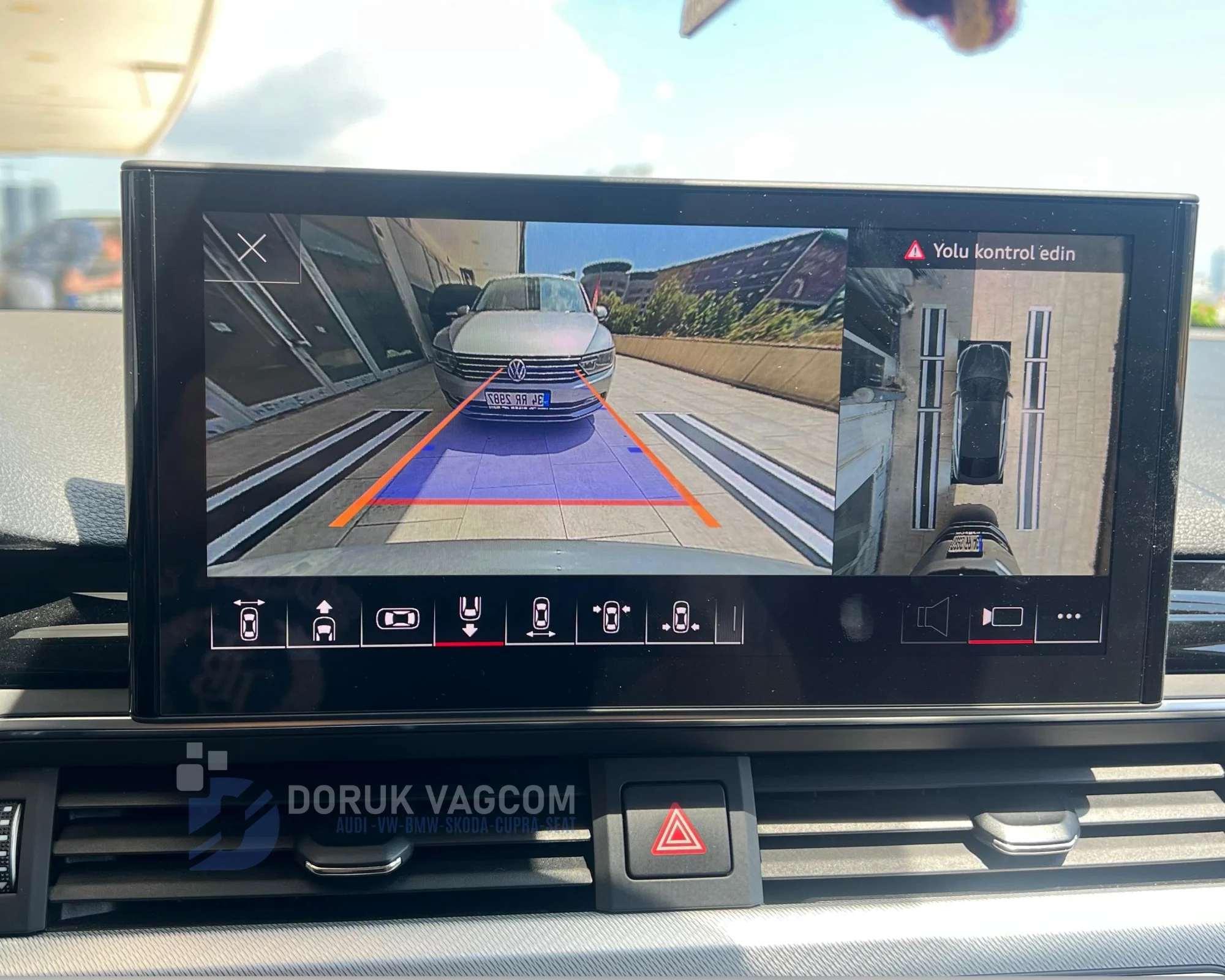 Audi A5 F5 2016 360 ÇEVRE GÖRÜŞ KAMERA MONTAJI Montajı - Detay Görsel 6 -Doruk Vagcom