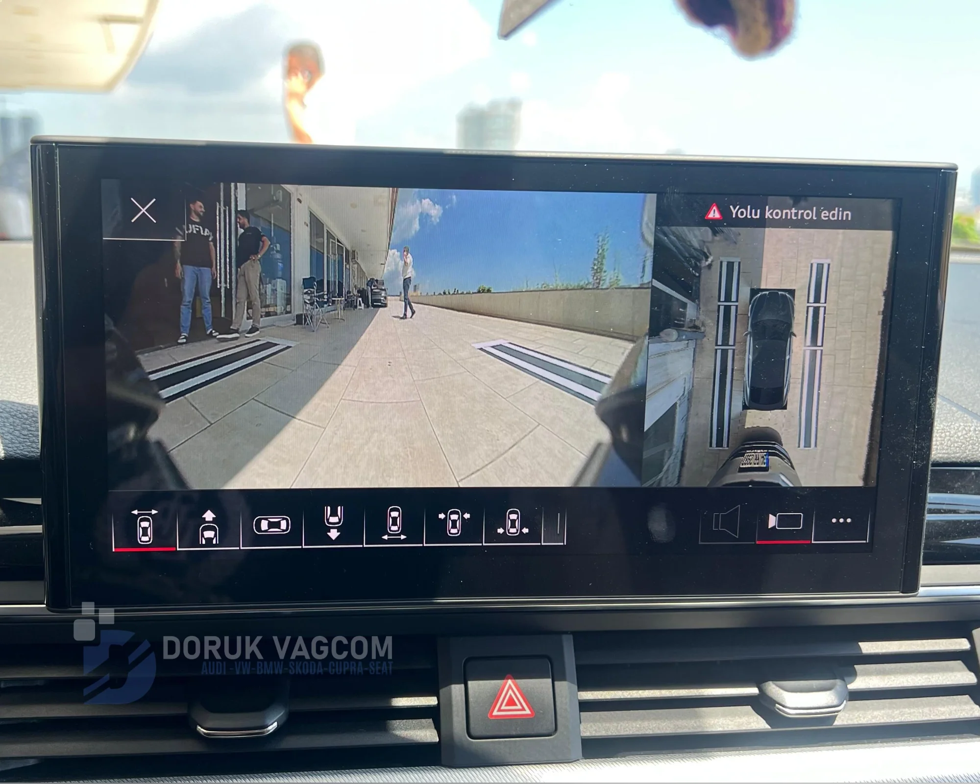 Audi A5 F5 2016 360 ÇEVRE GÖRÜŞ KAMERA MONTAJI Montajı - Detay Görsel 9 -Doruk Vagcom