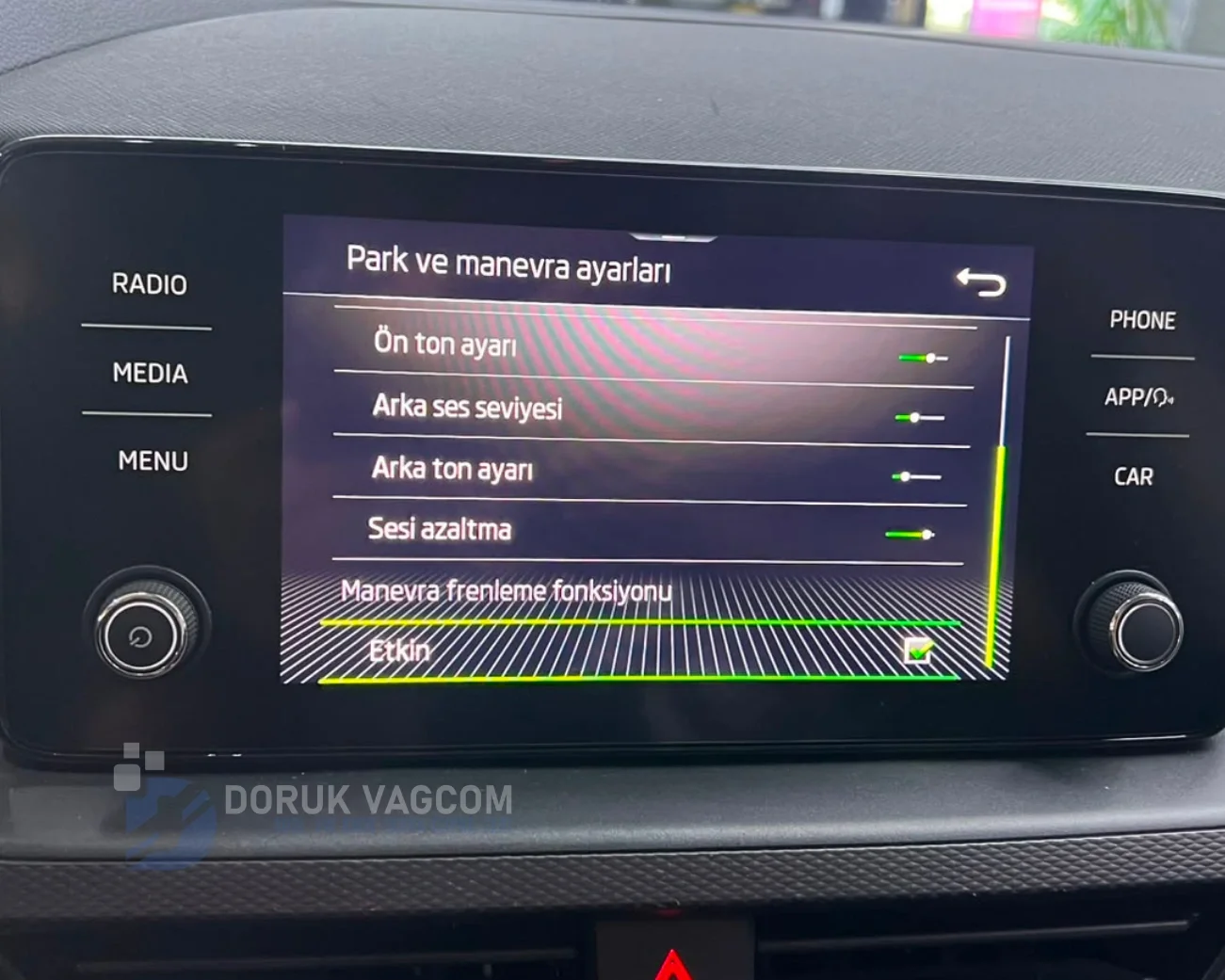 Skoda Kamiq Kamiq-NW4 2019 PARK SENSÖRÜ MONTAJI Montajı - Detay Görsel 5 -Doruk Vagcom