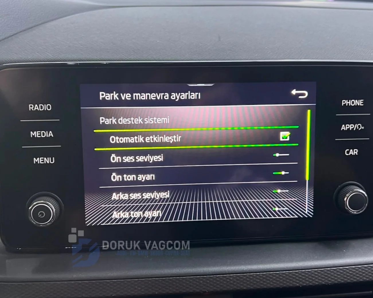 Skoda Kamiq Kamiq-NW4 2019 PARK SENSÖRÜ MONTAJI Montajı - Detay Görsel 6 -Doruk Vagcom