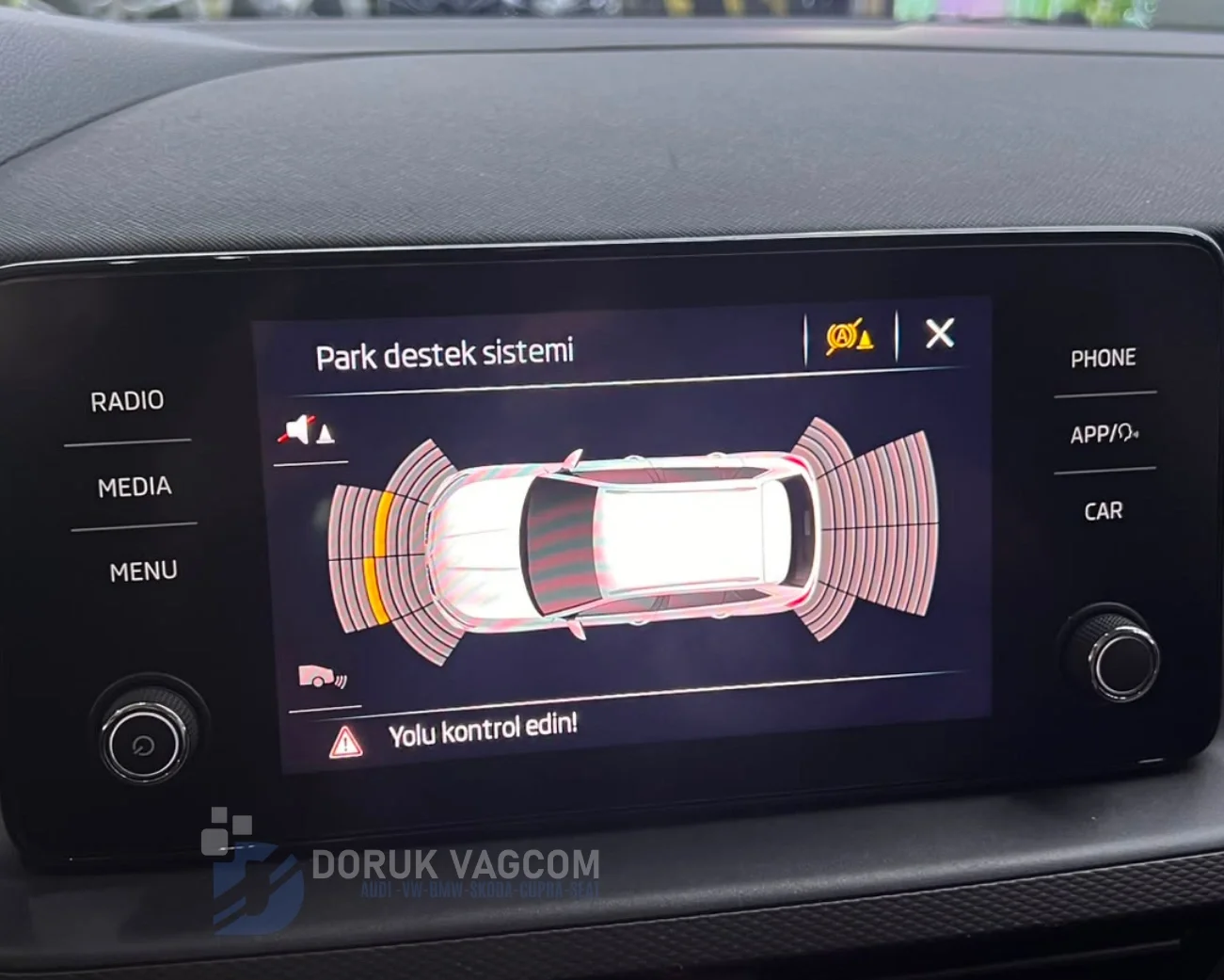 Skoda Kamiq Kamiq-NW4 2019 PARK SENSÖRÜ MONTAJI Montajı - Detay Görsel 1 -Doruk Vagcom