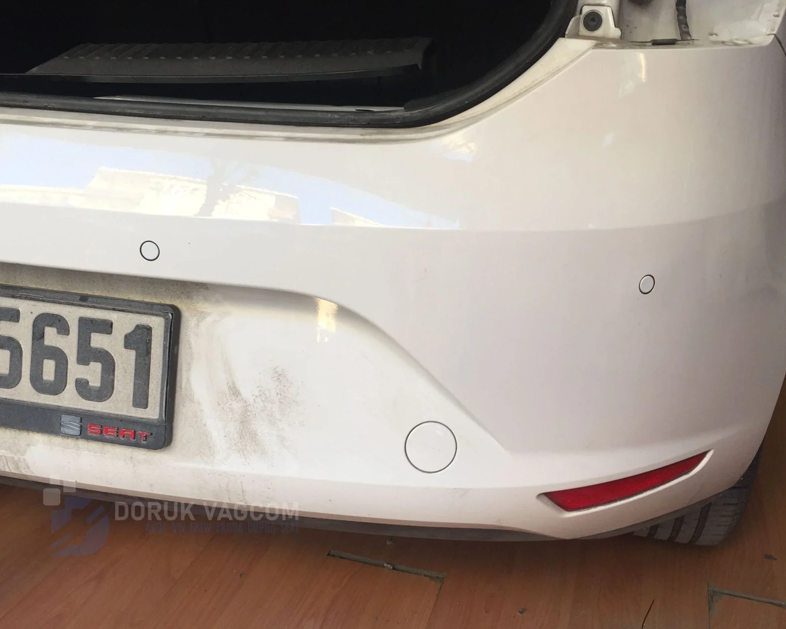 Seat Leon 5F 2012-2020 PARK SENSÖRÜ MONTAJI Montajı - Detay Görsel 4 -Doruk Vagcom