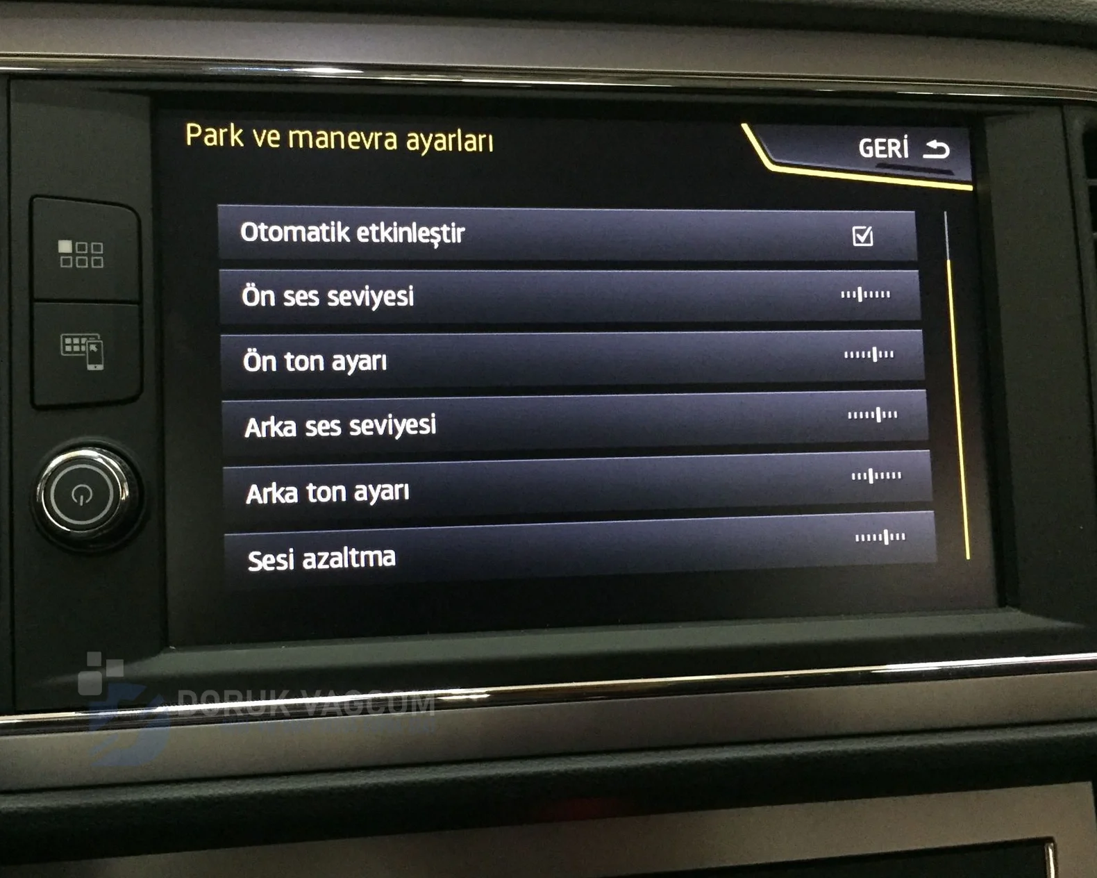 Seat Leon 5F 2012-2020 PARK SENSÖRÜ MONTAJI Montajı - Detay Görsel 6 -Doruk Vagcom