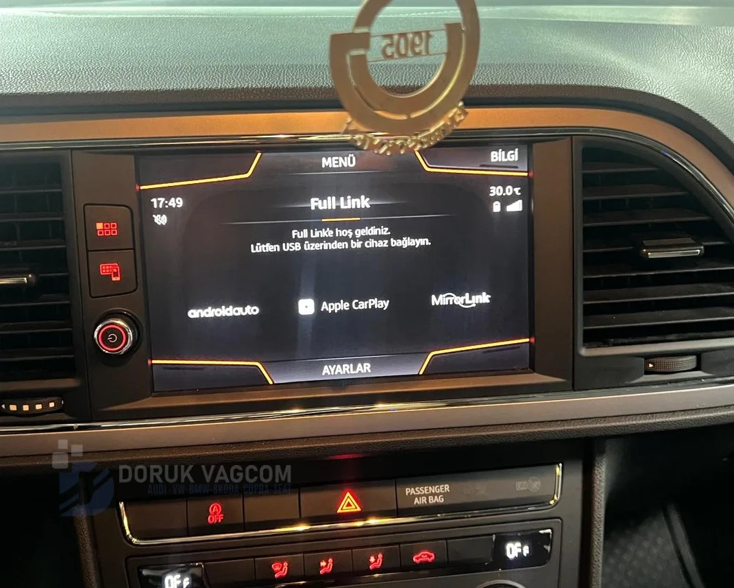Seat Leon 5F 2012-2020 CARPLAY AKTİVASYONU Montajı - Detay Görsel 3 -Doruk Vagcom