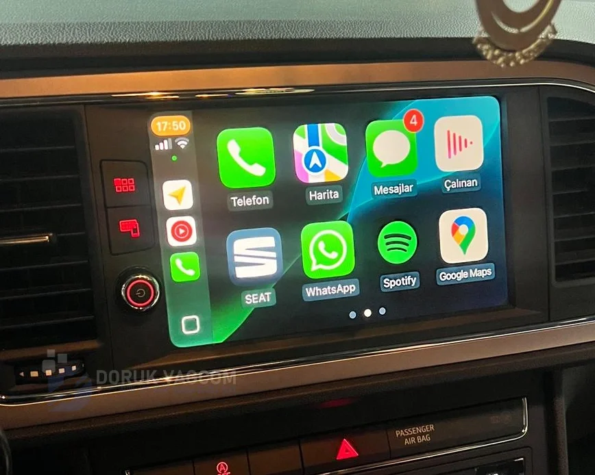 Seat Leon 5F 2012-2020 CARPLAY AKTİVASYONU Montajı - Detay Görsel 4 -Doruk Vagcom