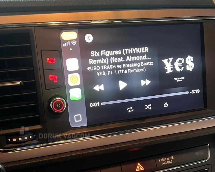 Seat Leon 5F 2012-2020 CARPLAY AKTİVASYONU Montajı - Detay Görsel 2 -Doruk Vagcom