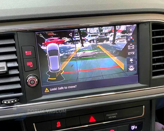 Seat Leon 5F 2012-2020 GERİ GÖRÜŞ KAMERASI MONTAJI Montajı - Detay Görsel 4 -Doruk Vagcom
