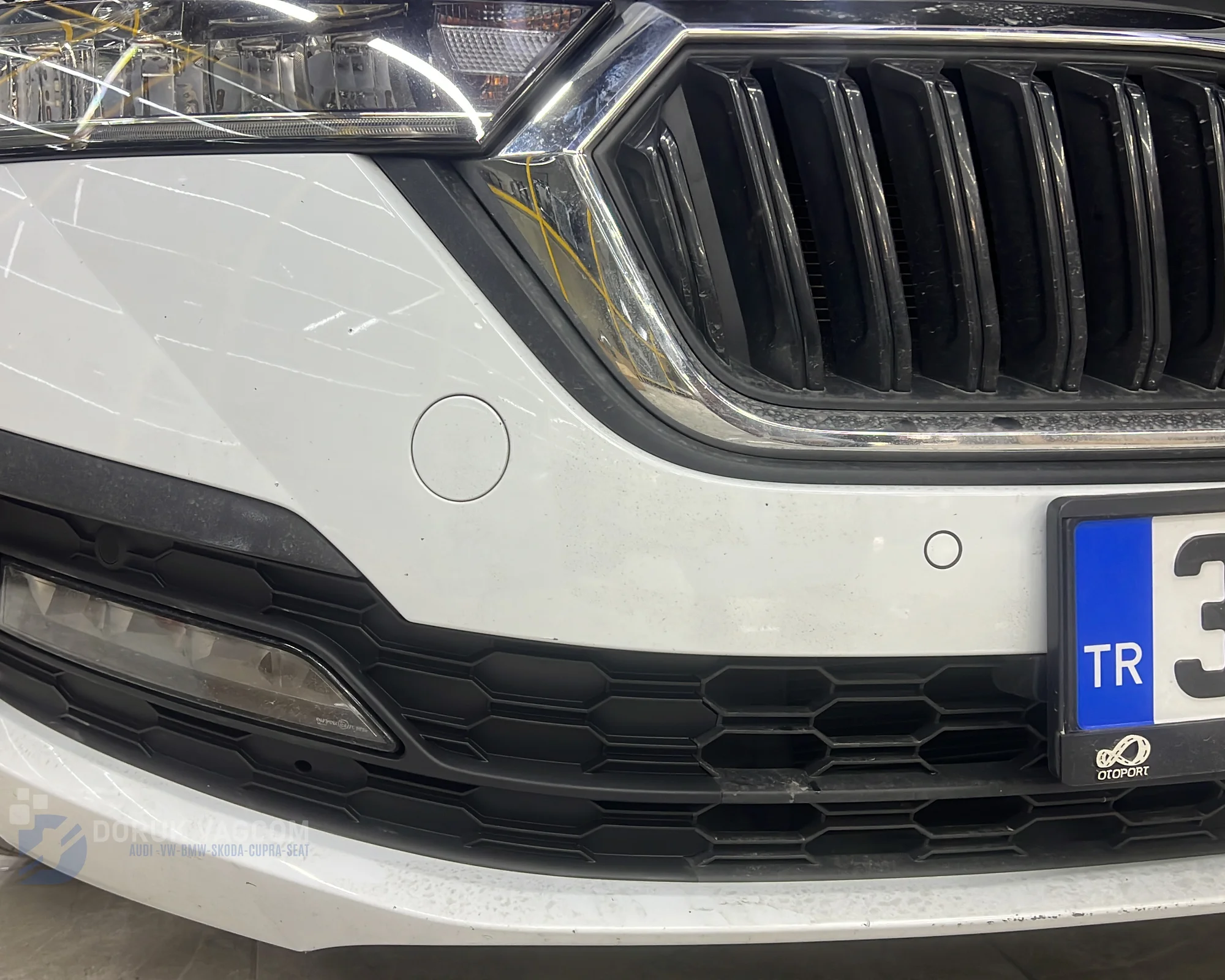 Skoda Octavia A8 2021-2023 PARK SENSÖRÜ MONTAJI Montajı - Detay Görsel 7 -Doruk Vagcom