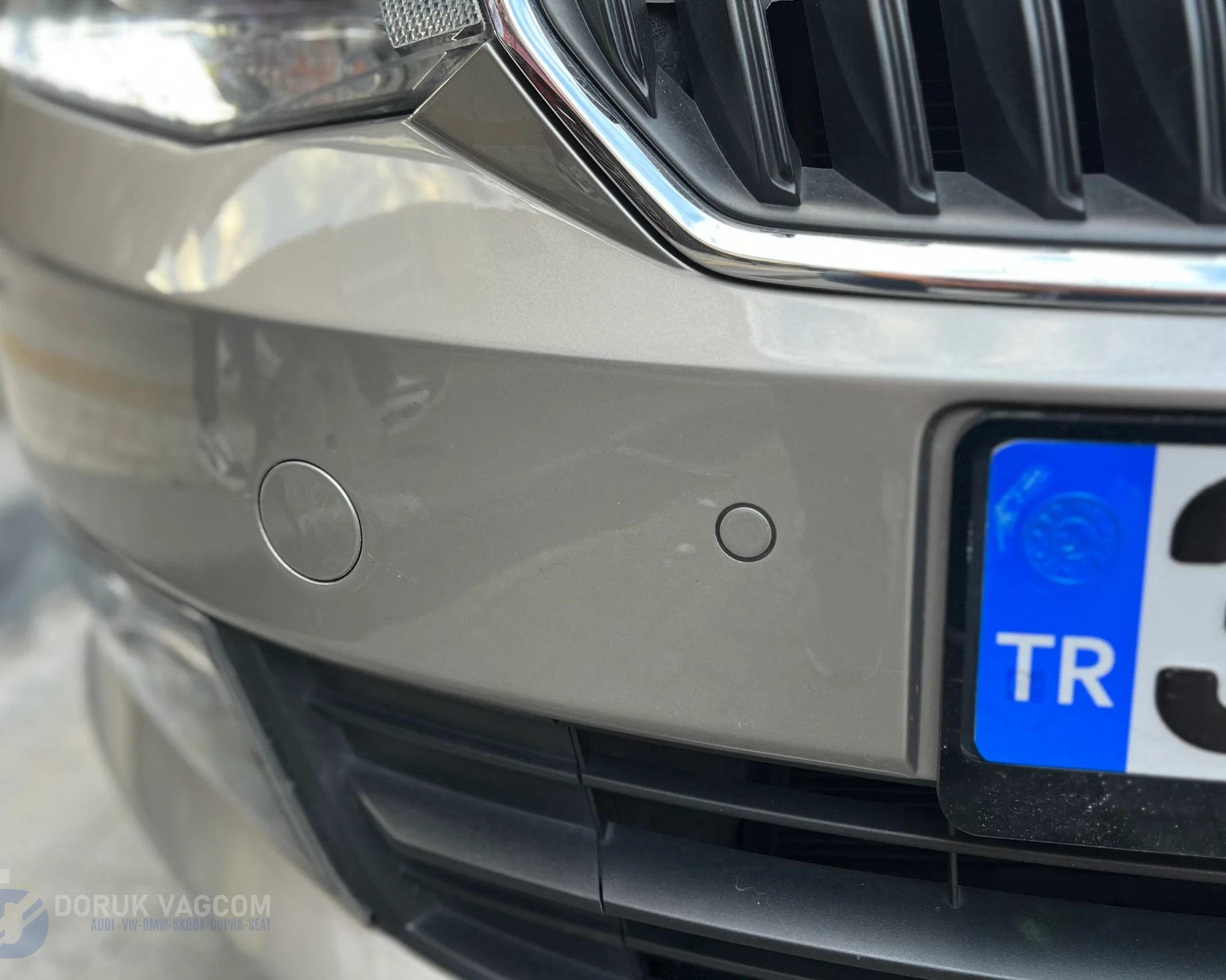 Skoda Fabia NJ 2014-2021 PARK SENSÖRÜ MONTAJI Montajı - Detay Görsel 5 -Doruk Vagcom