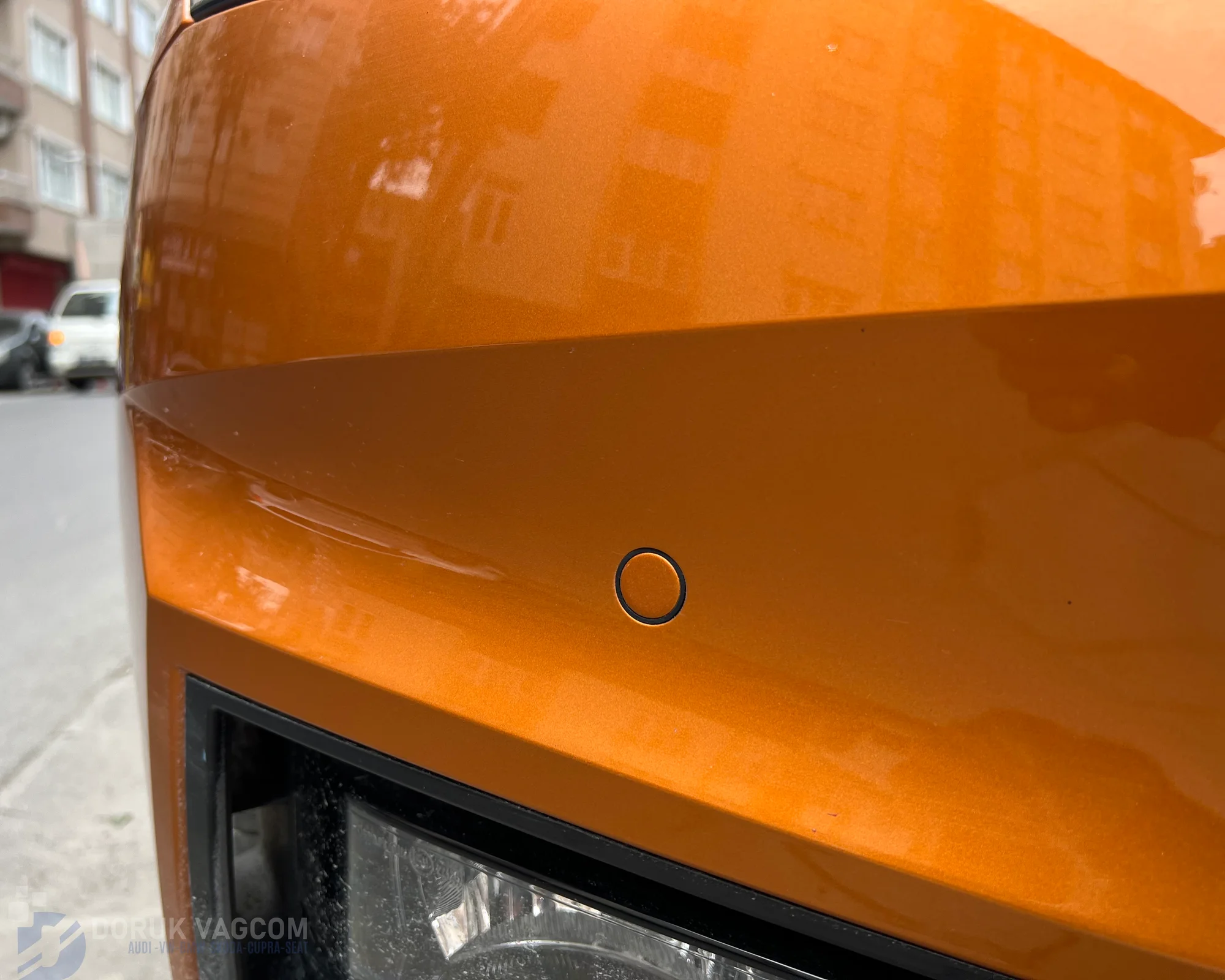 Skoda Fabia PJ 2021-2026 PARK SENSÖRÜ MONTAJI Montajı - Detay Görsel 4 -Doruk Vagcom