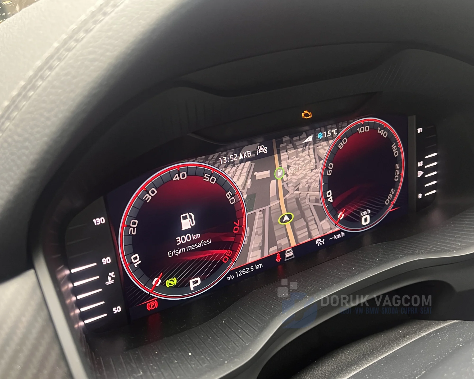 Skoda Karoq NU7 2017-2024 NAVİGASYON AKTİVASYONU Montajı - Detay Görsel 4 -Doruk Vagcom
