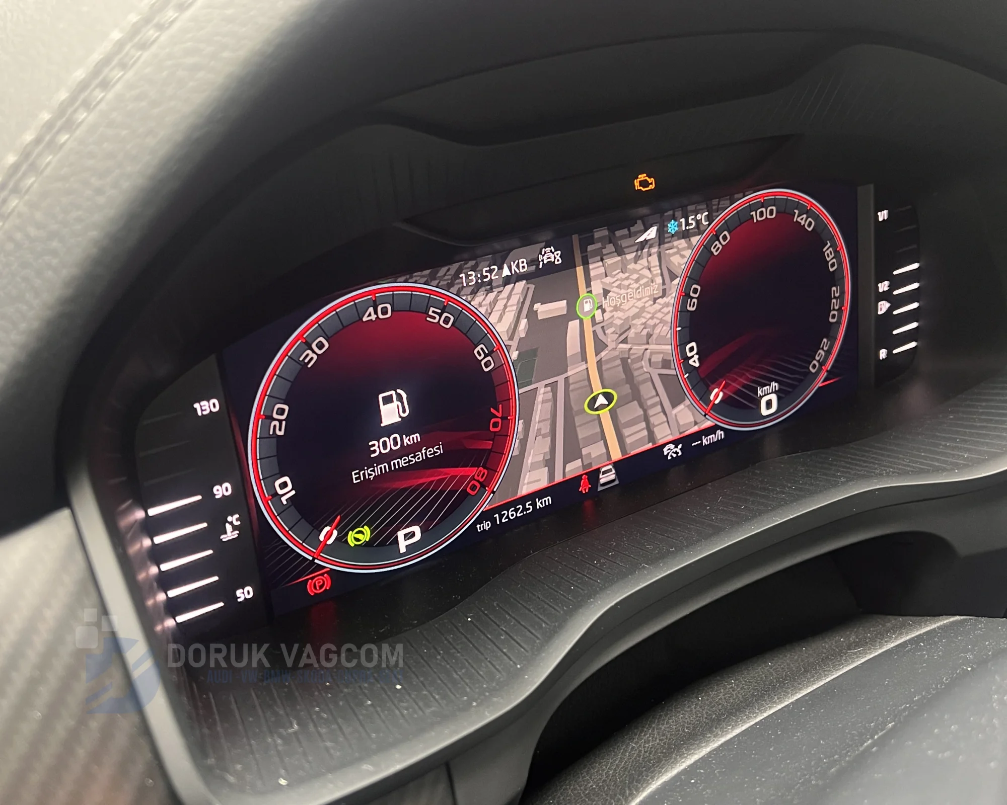 Skoda Kodiaq NS7 2016-2024 NAVİGASYON AKTİVASYONU Montajı - Detay Görsel 4 -Doruk Vagcom