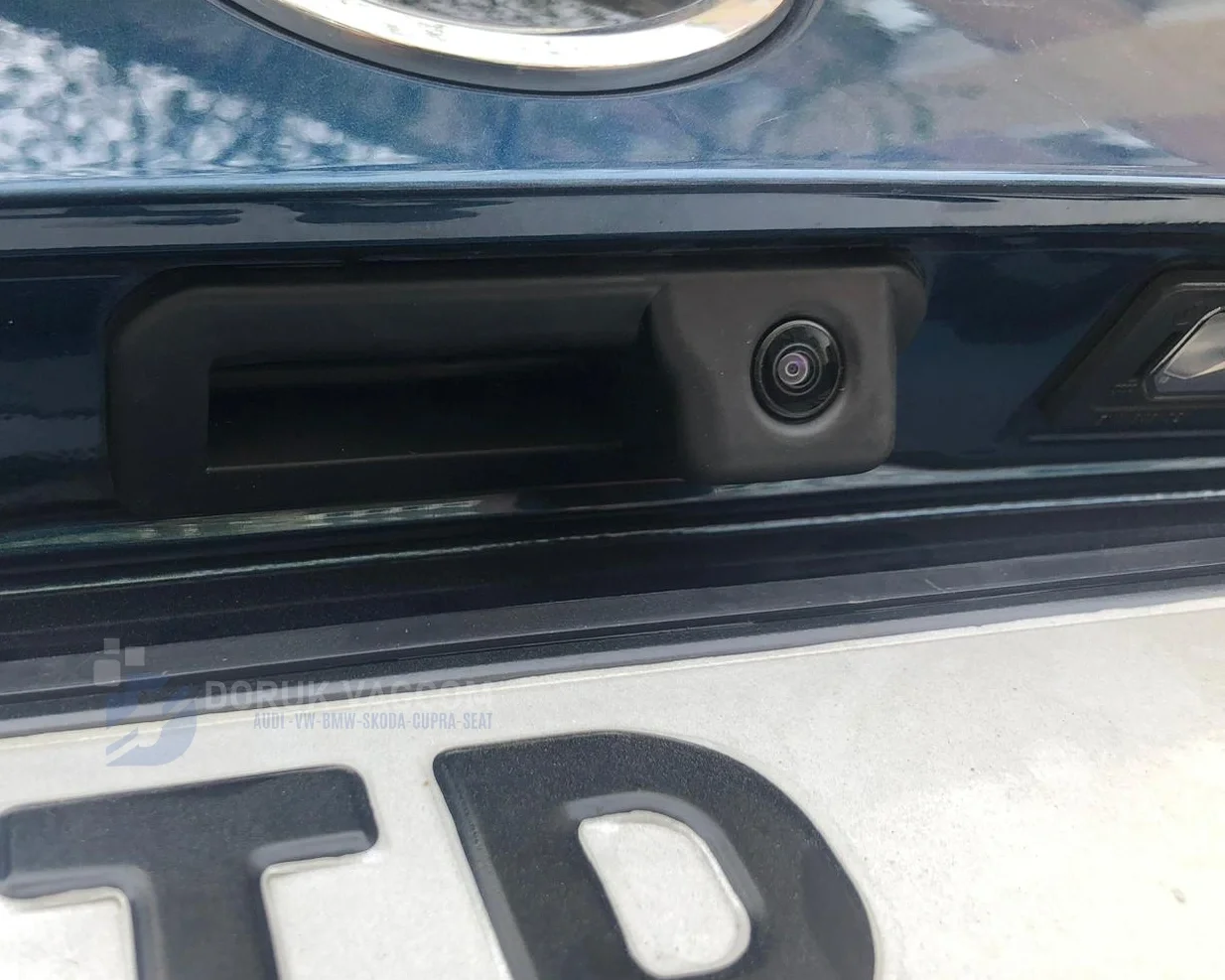 Skoda Kodiaq NS7 2016-2024 GERİ GÖRÜŞ KAMERASI MONTAJI Montajı - Detay Görsel 2 -Doruk Vagcom